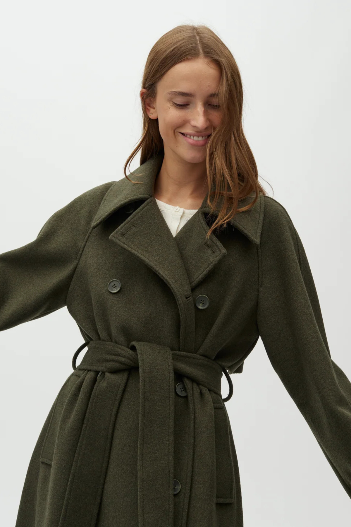 LAVA ODONNA JACKET - DUSTY OLIVE MELANGE