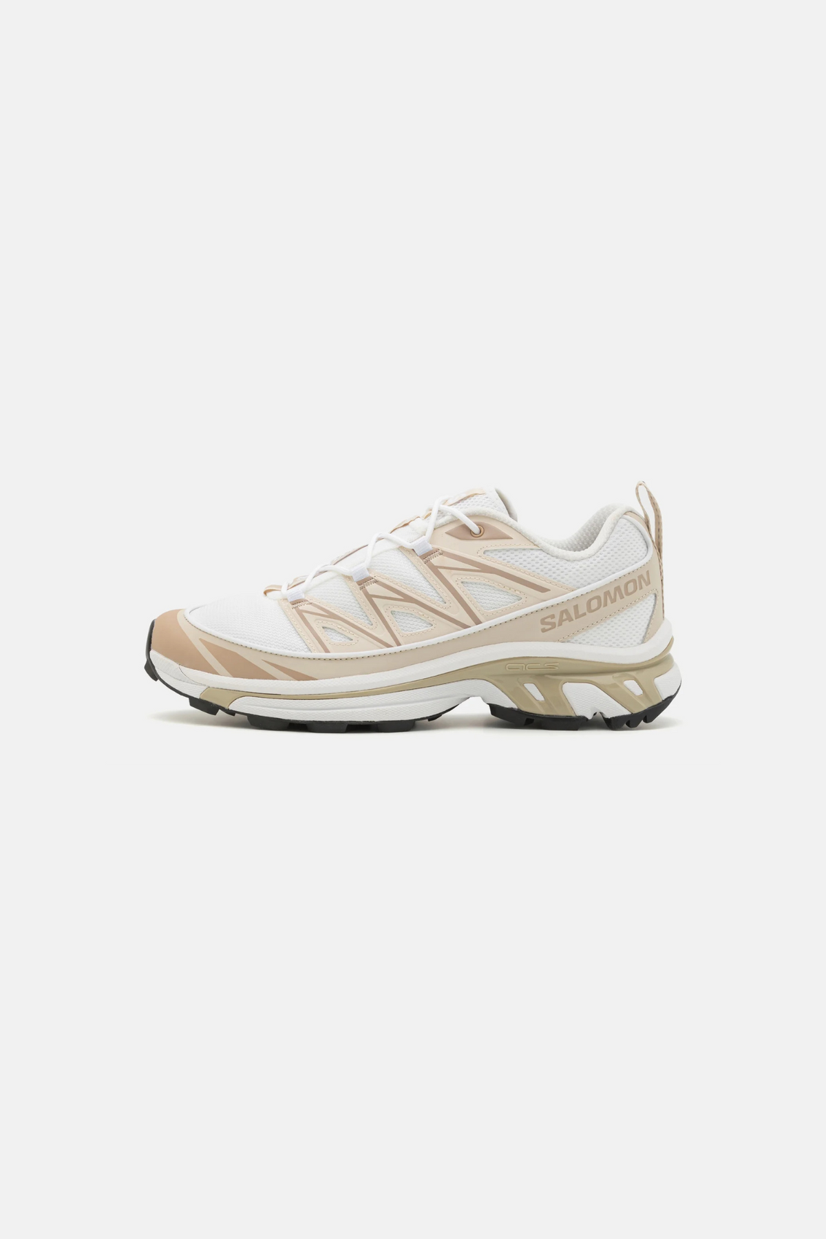 SALOMON XT-6 EXPANSE SNEAKERS MEN - WHITE/RAINY DAY/OXFORD TAN. Side view