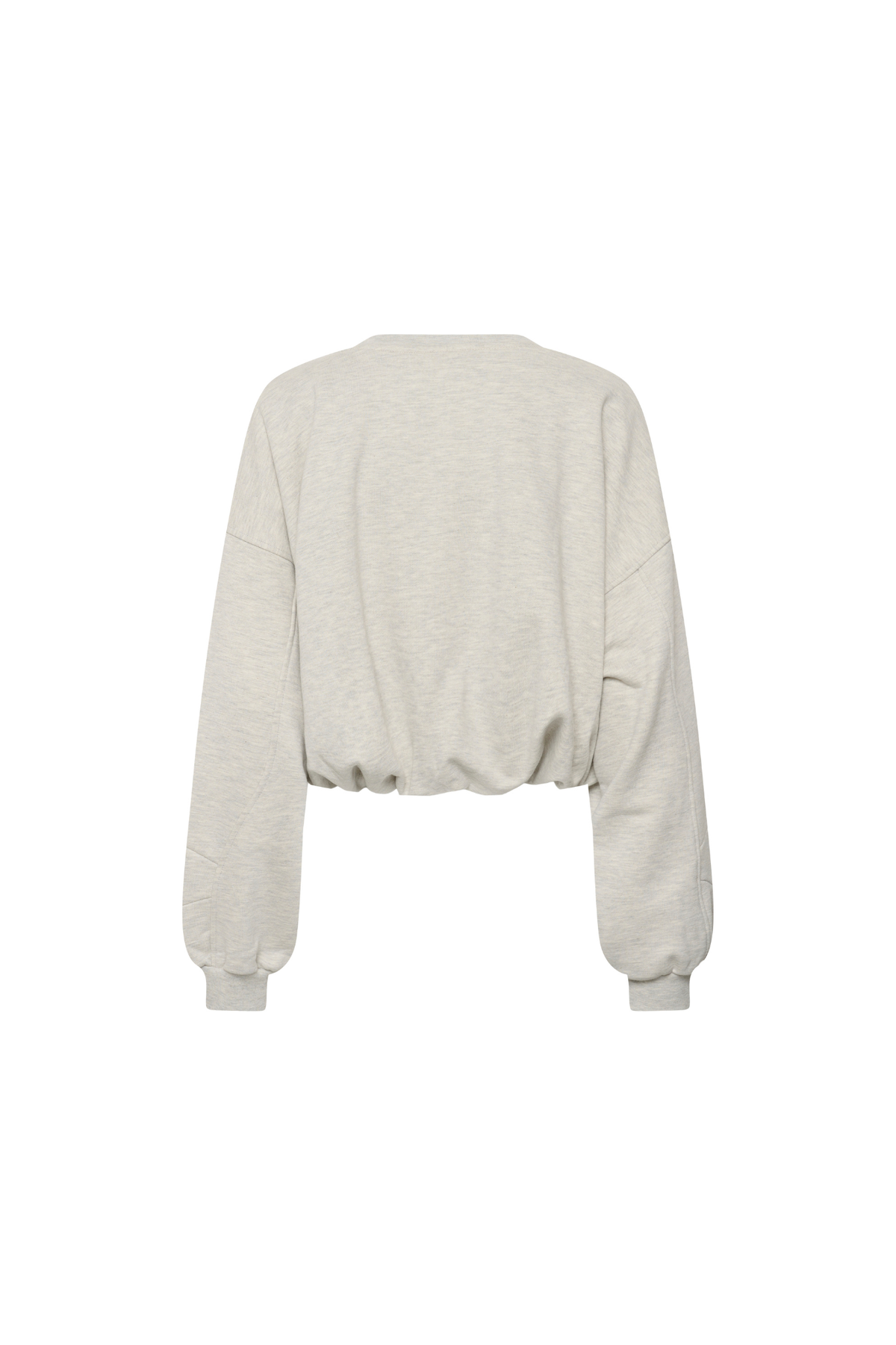 KAHLA MEL SWEATSHIRT - ULTRA LICHTGRIJS