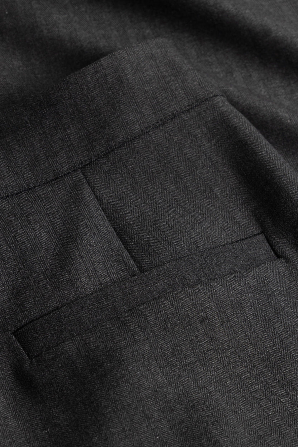 KAZIA MW PANTS - GREY HERRINGBONE