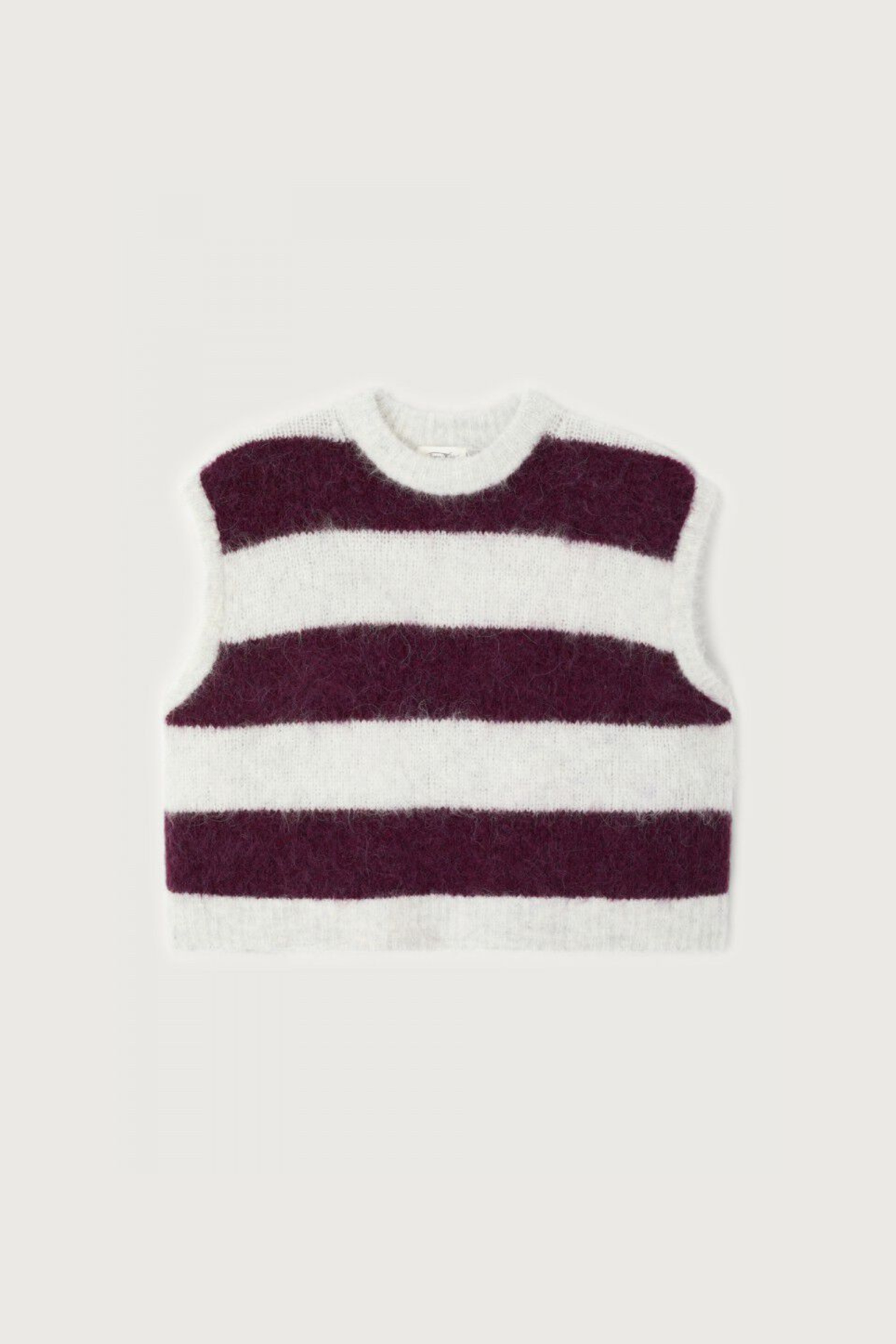 NIBY SWEATER WOMEN - CRANBERRY STRIPES