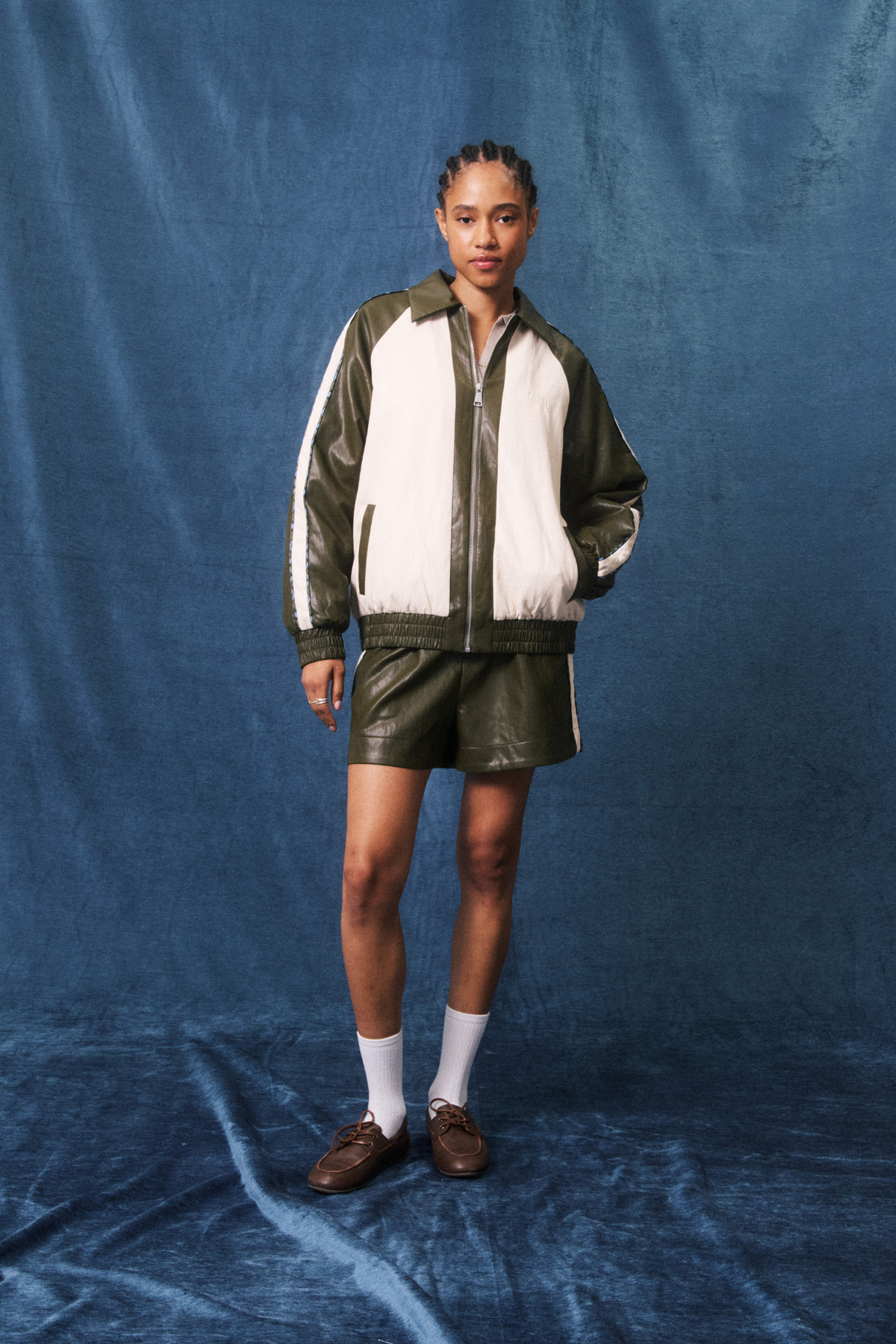 VESTE BOMBER ALTHEA - KAKI