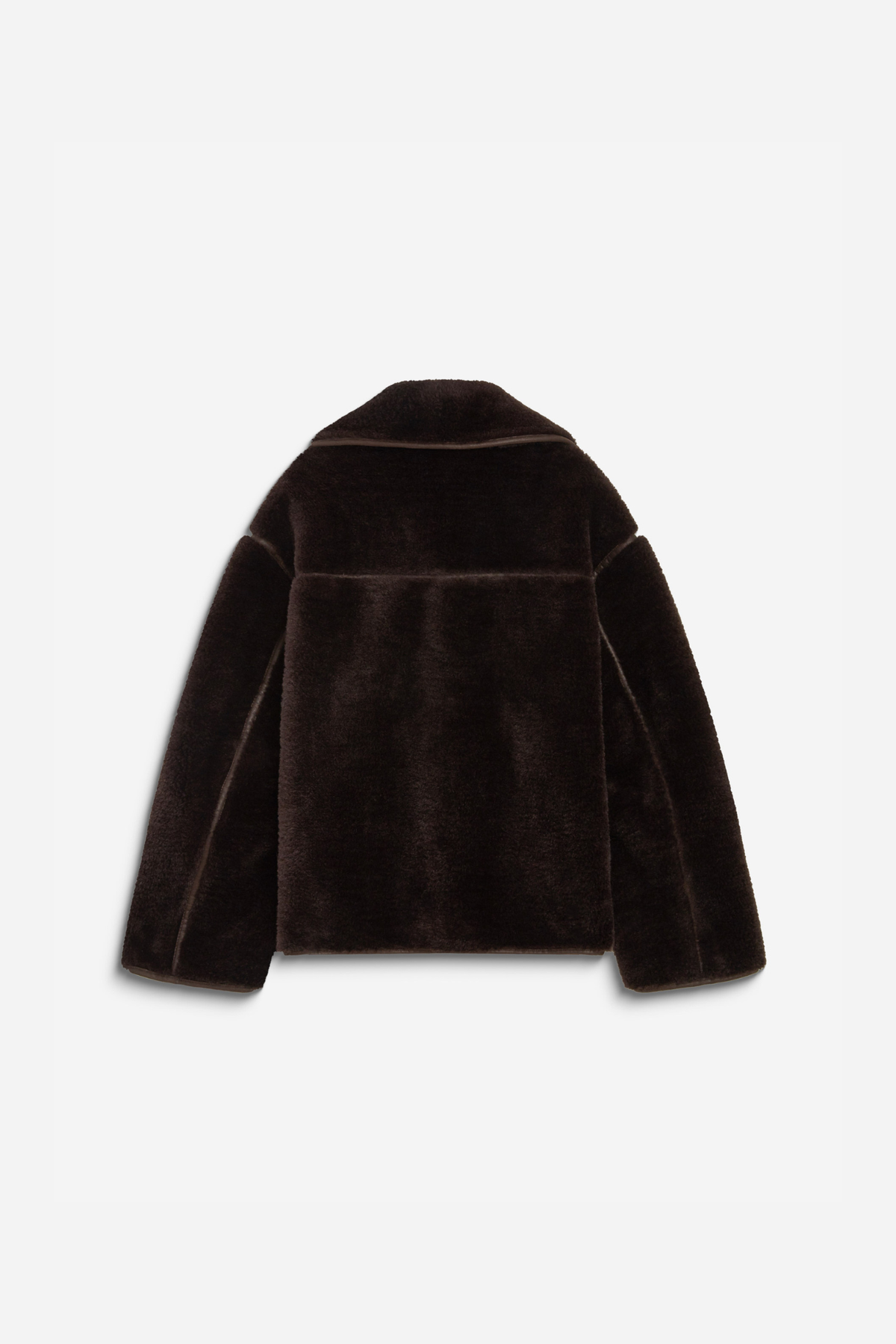 AMELIO COAT - CHOCOLAT