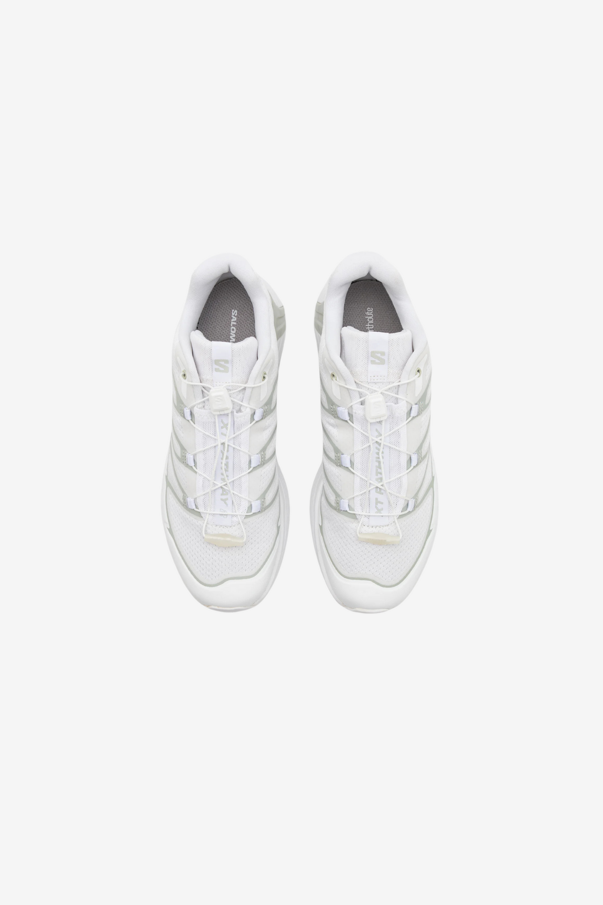 SALOMON XT-PATHWAY SNEAKERS WOMEN - WHITE/WHITE/METAL. Front view