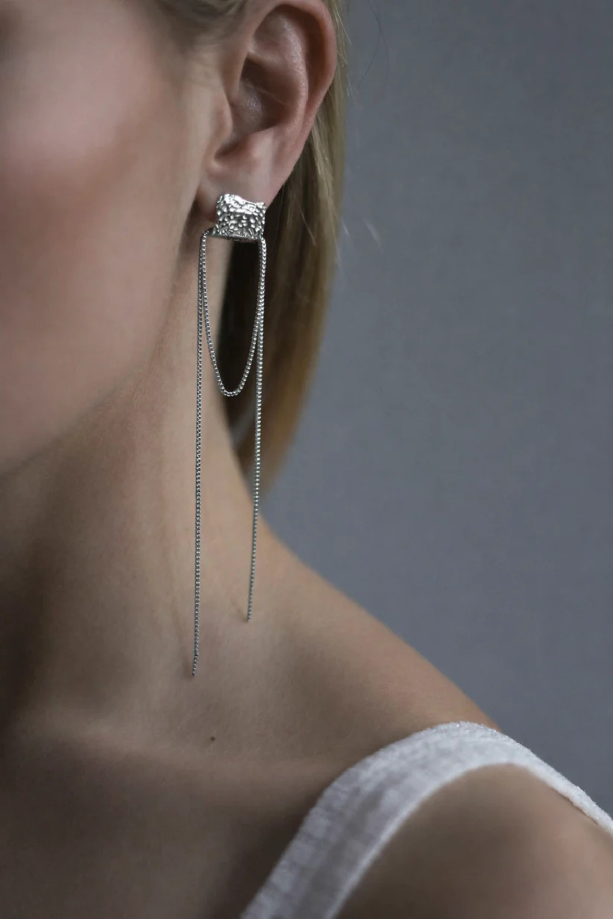 EARRINGS LENA - SILVER