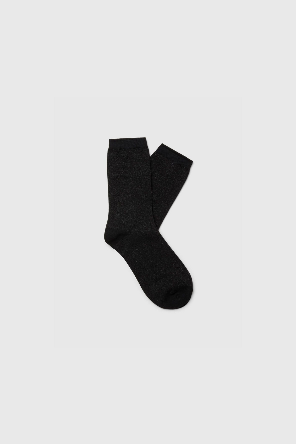 Selected Femme kim socks in black.