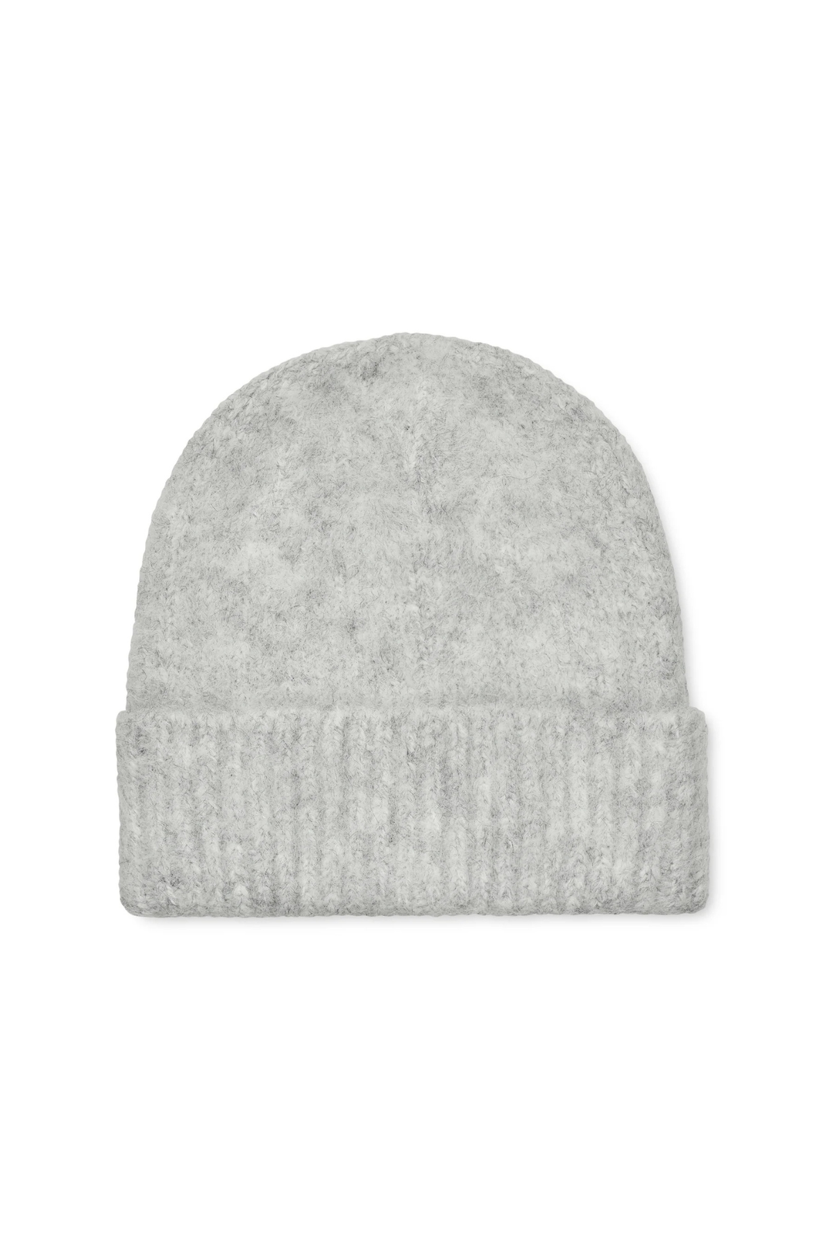 MUSKAN BRUSHY BEANIE - LIGHT GREY