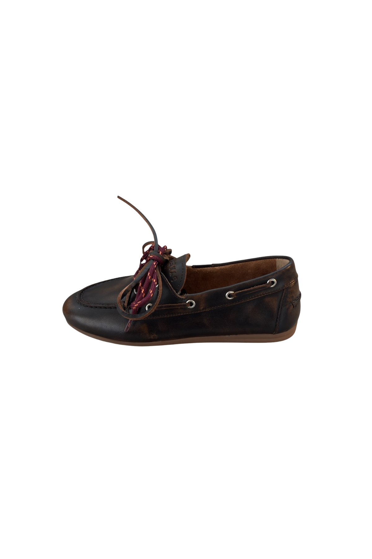 MARIN LACE SHOES - DARK BROWN VINTAGE