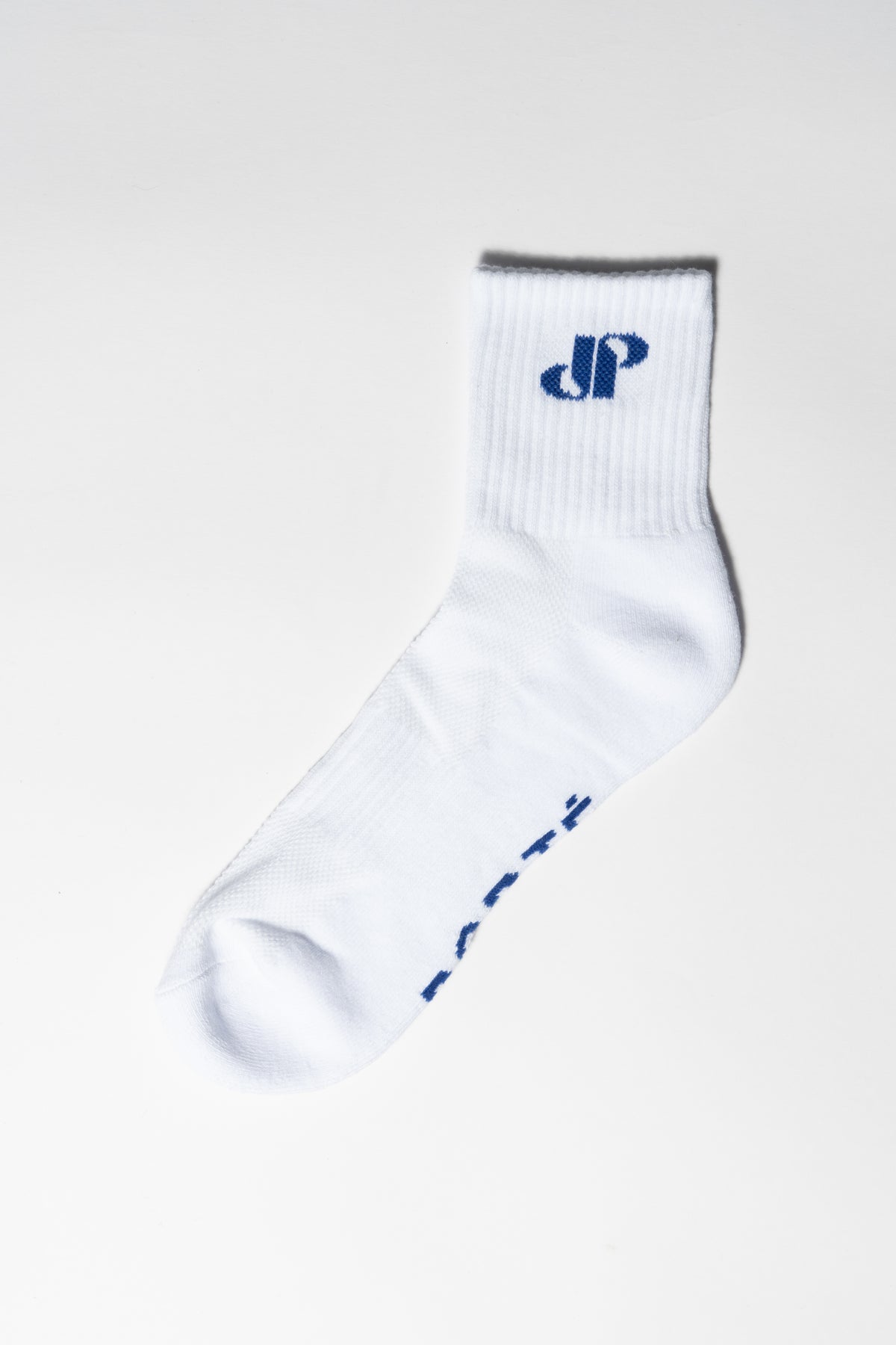 CHAUSSETTES À LOGO PORTÉ - BLANC/BLEU