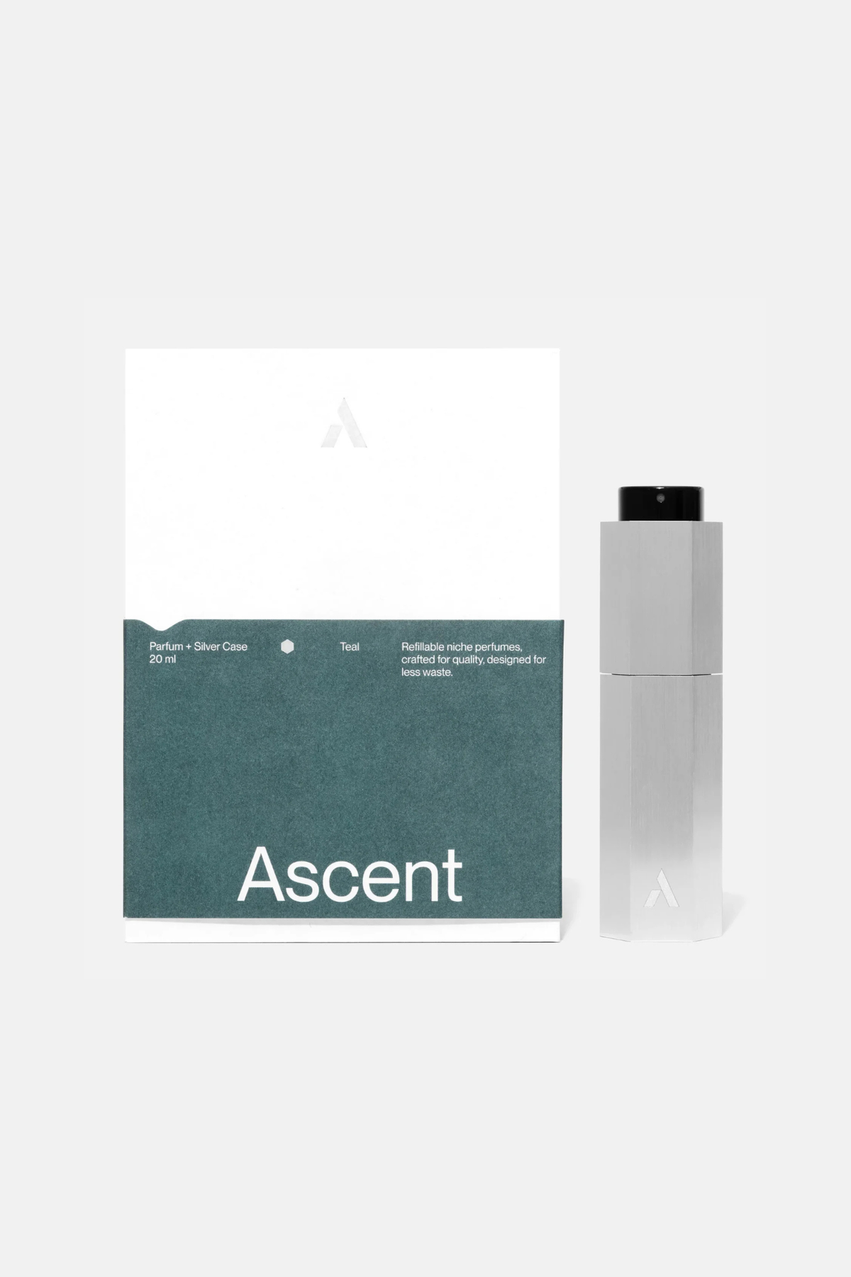 PARFUM + SILVER CASE 20ML - TEAL