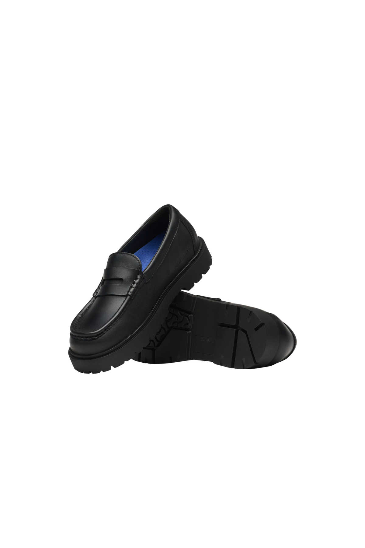 MOCASSINS EN CUIR HIGHWOOD - NOIR