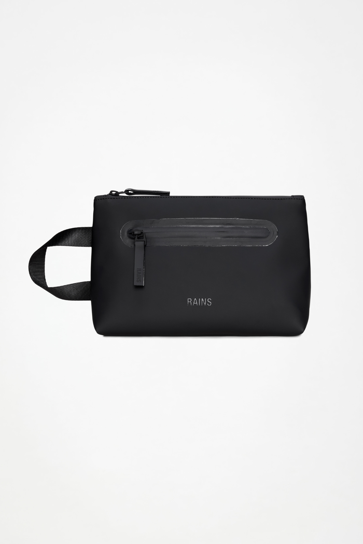 COSMETIC BAG ZIP W3 - BLACK