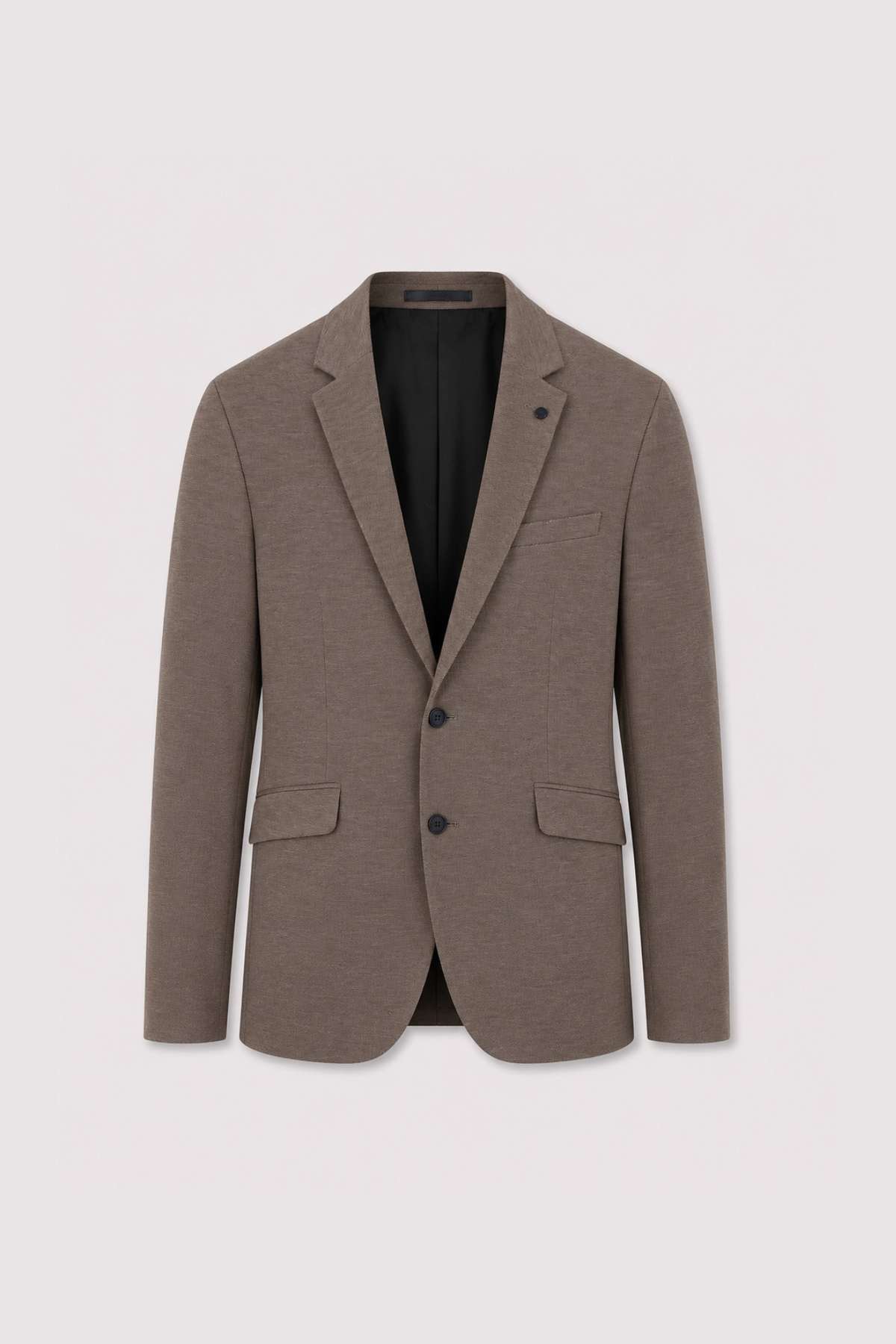 BLAZER EN JERSEY BRENDON - KAKI FONCÉ