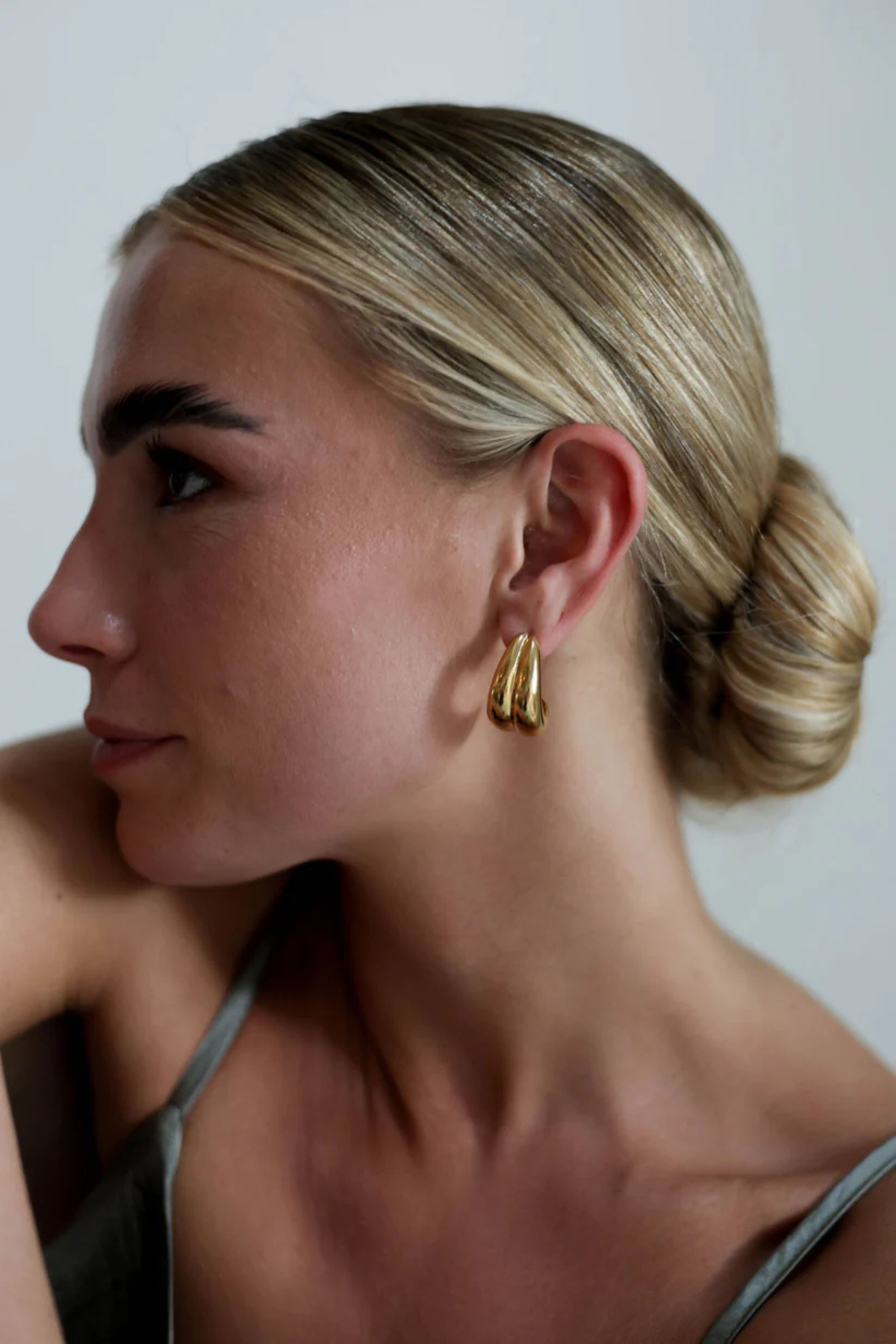 BOUCLE D'OREILLE JACKIE - DORÉ