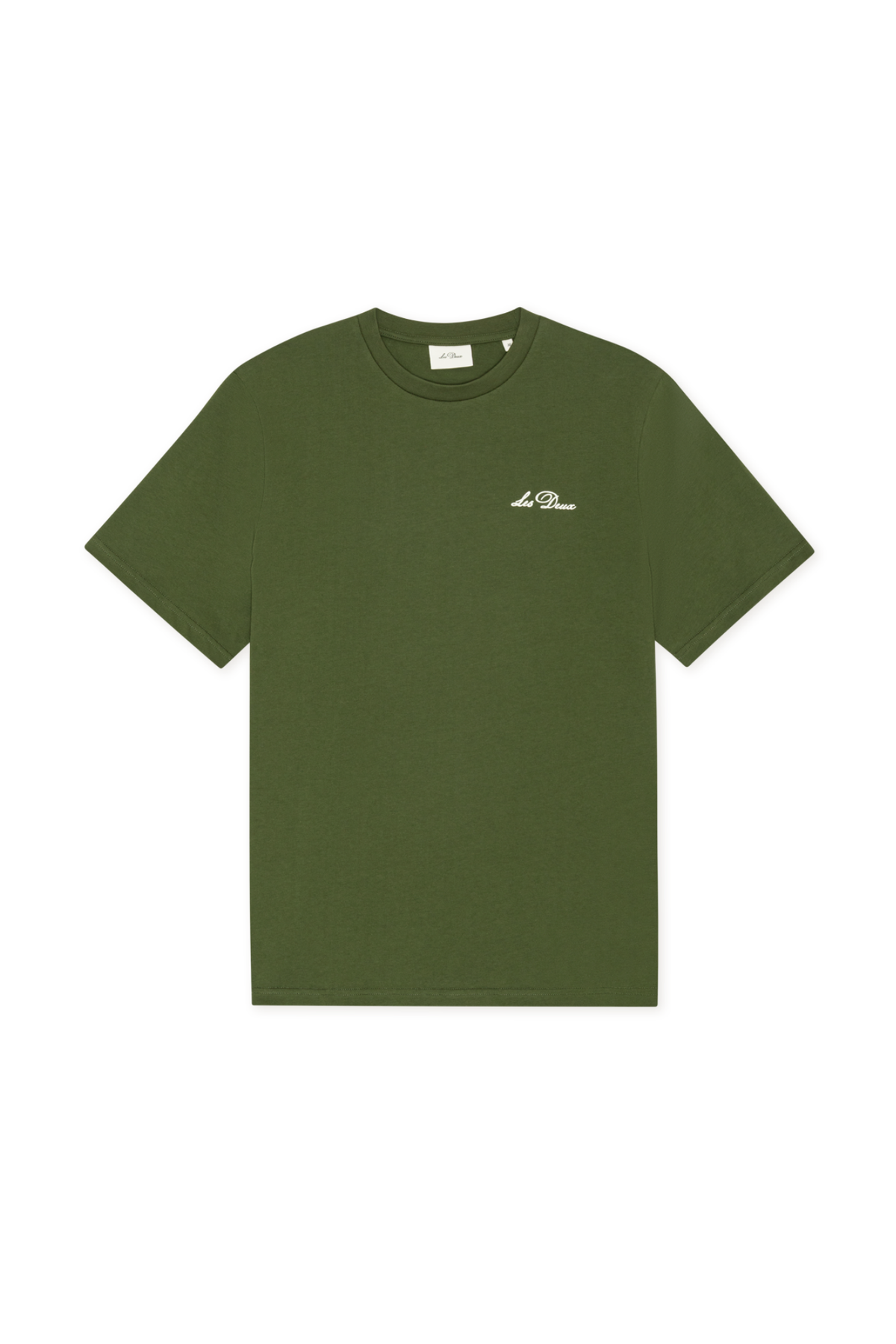 SIGNATURE PRINT T-SHIRT - RIFLE GREEN