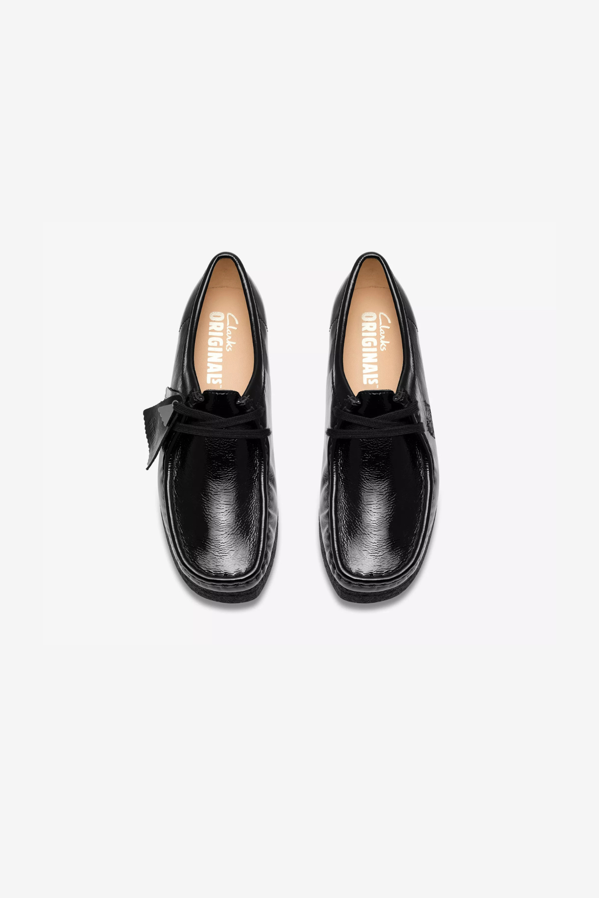 CHAUSSURES FEMME WALLABEE - VERNIS NOIR