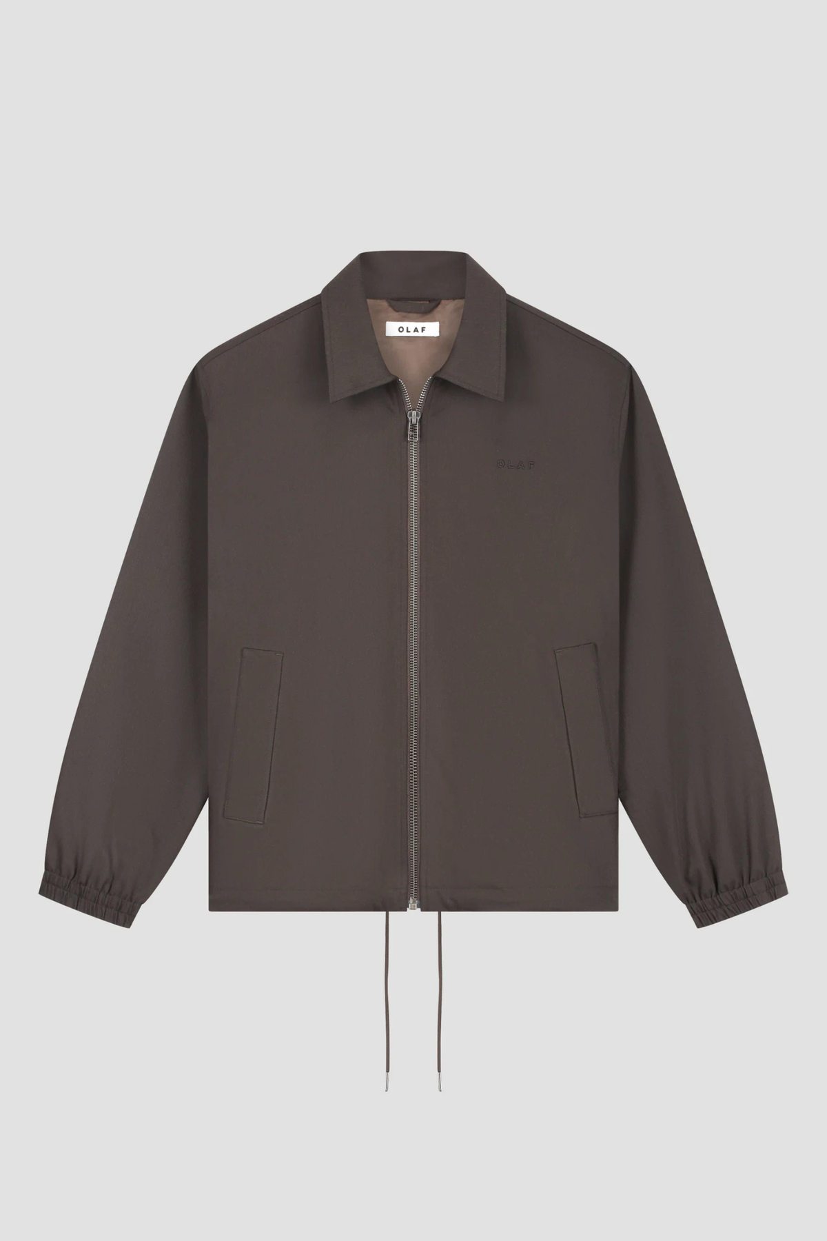 COACH JACKET - CHOCOLATE PLUM