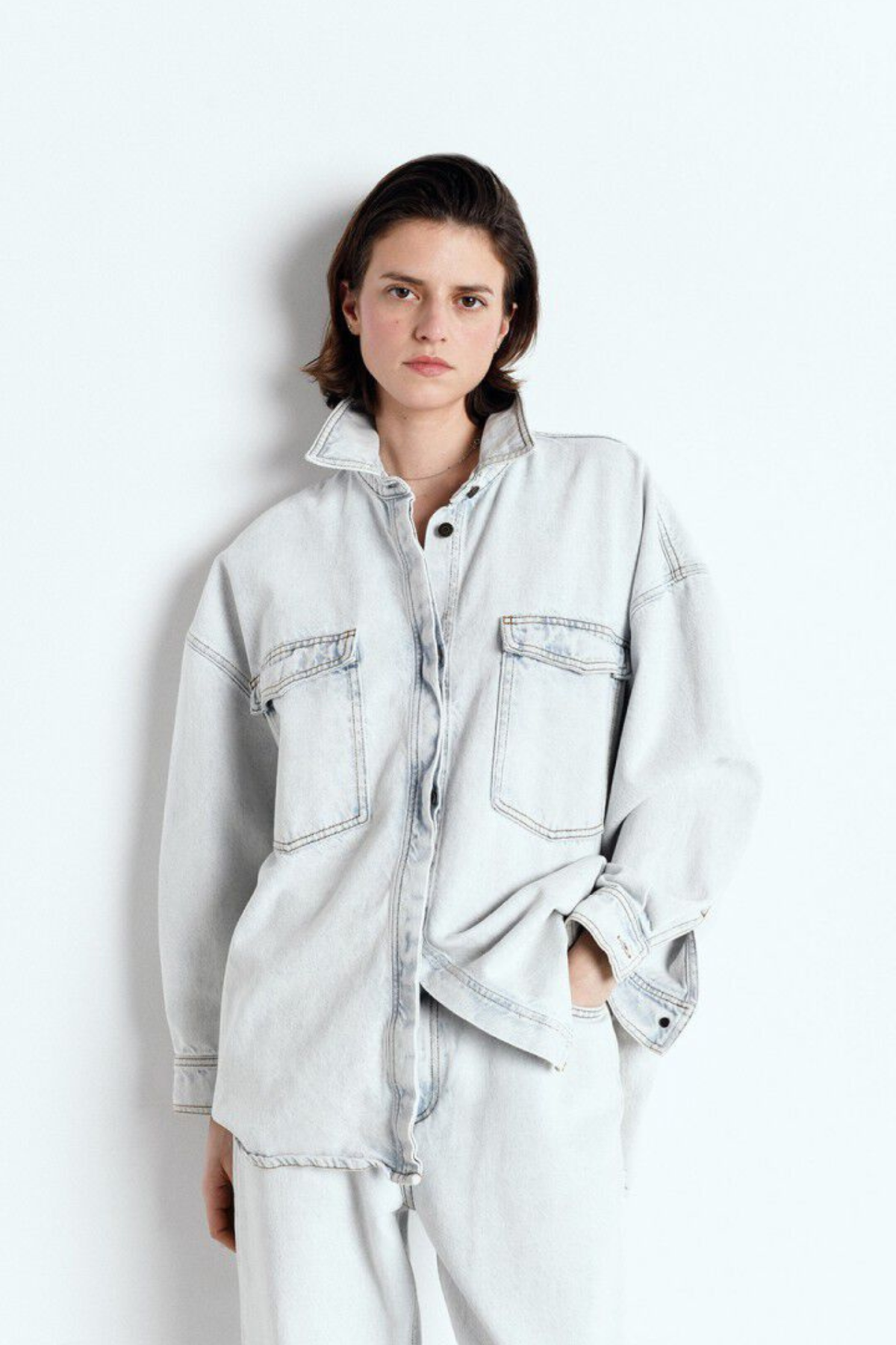 CHEMISE FEMME JOYBIRD - HIVER DÉLAVÉ