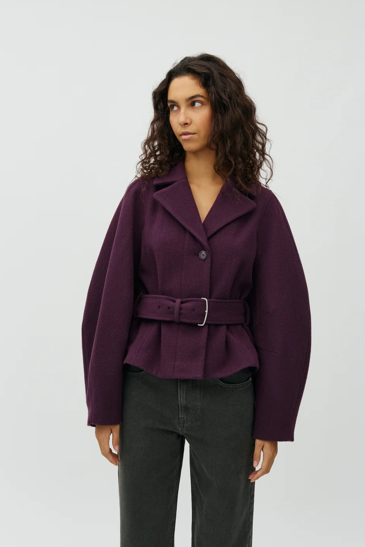 SARO SIANA JACKET - DEEP PURPLE