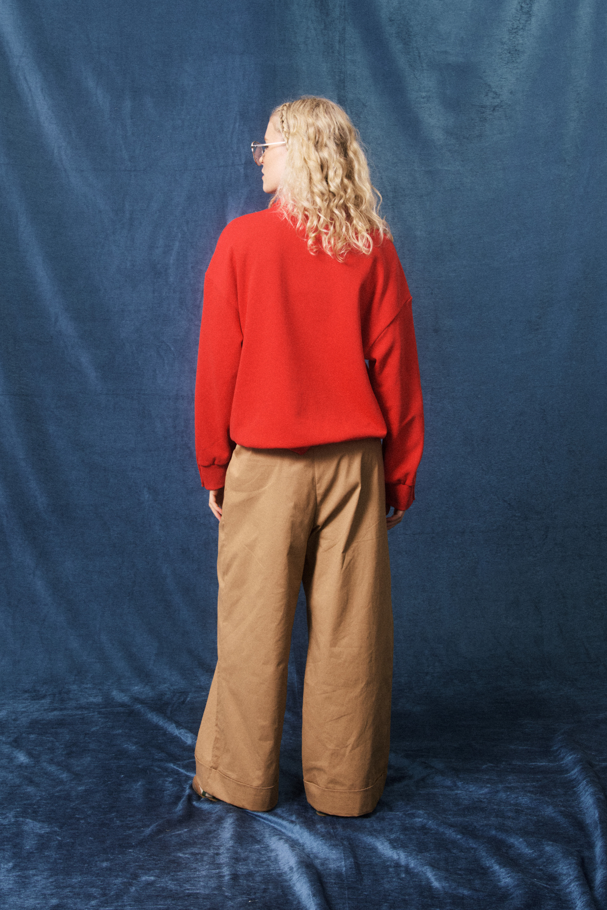 SWEAT-SHIRT BILLIE - ROUGE