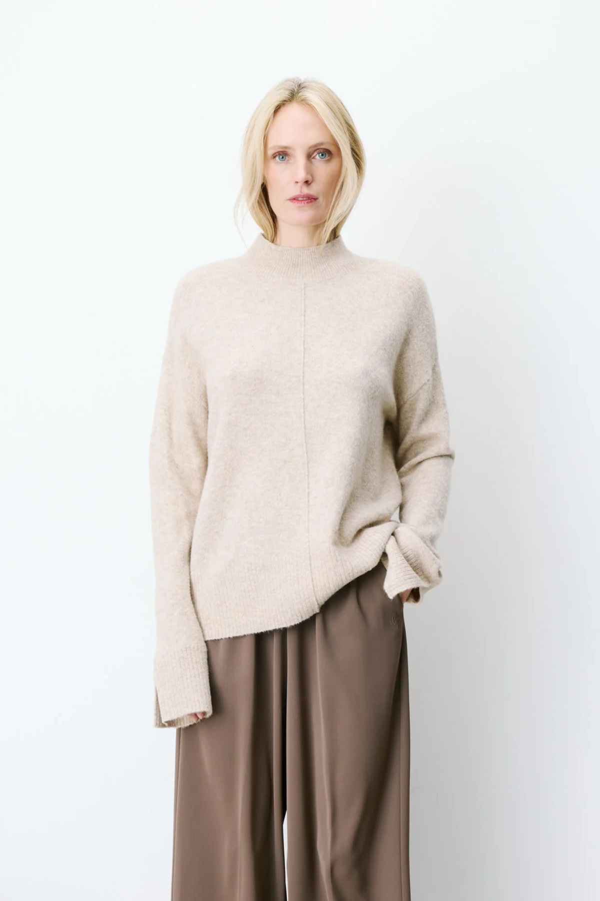 ADELICE SWEATER - SAND