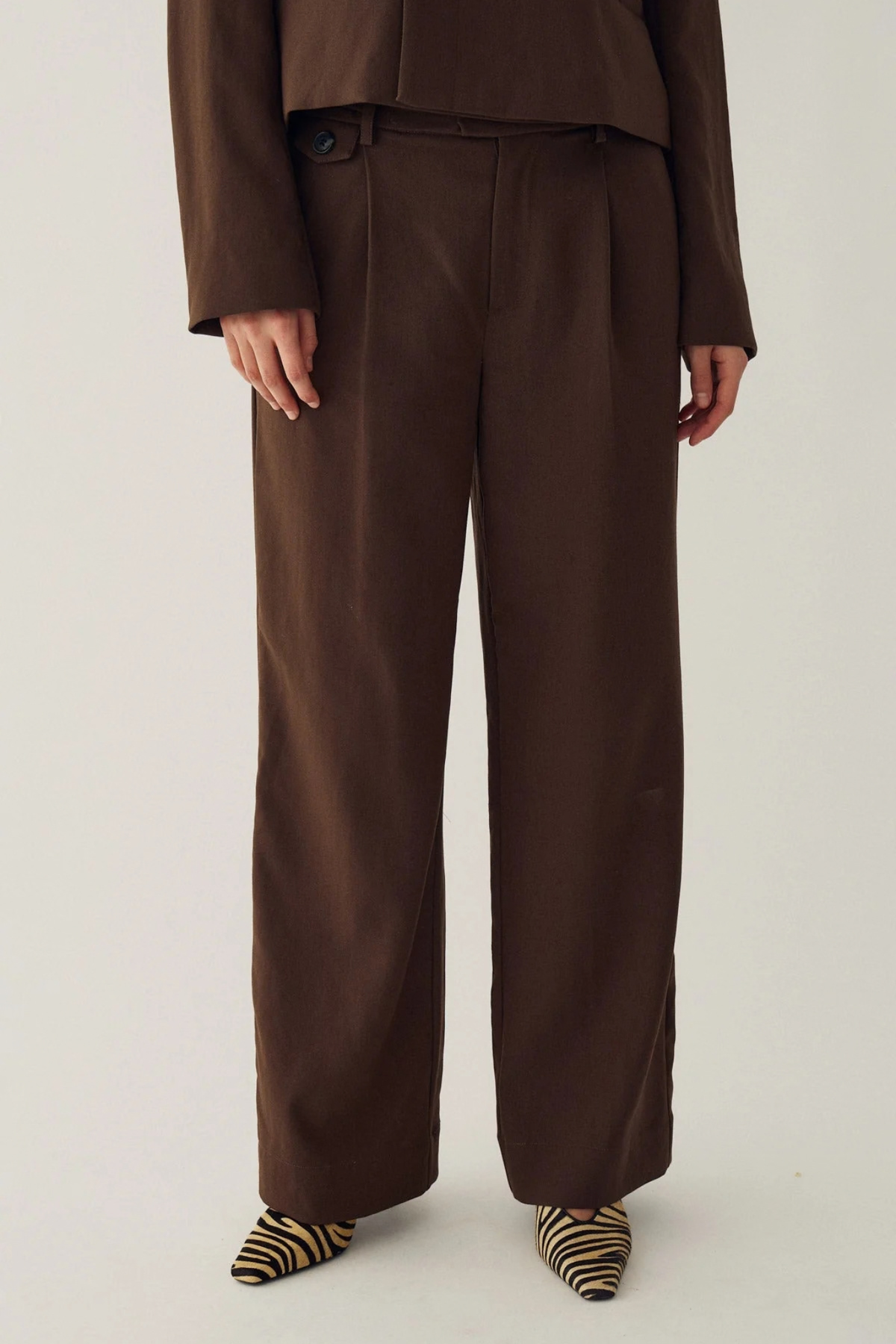 MAVIE PANTS - CHOCOLATE