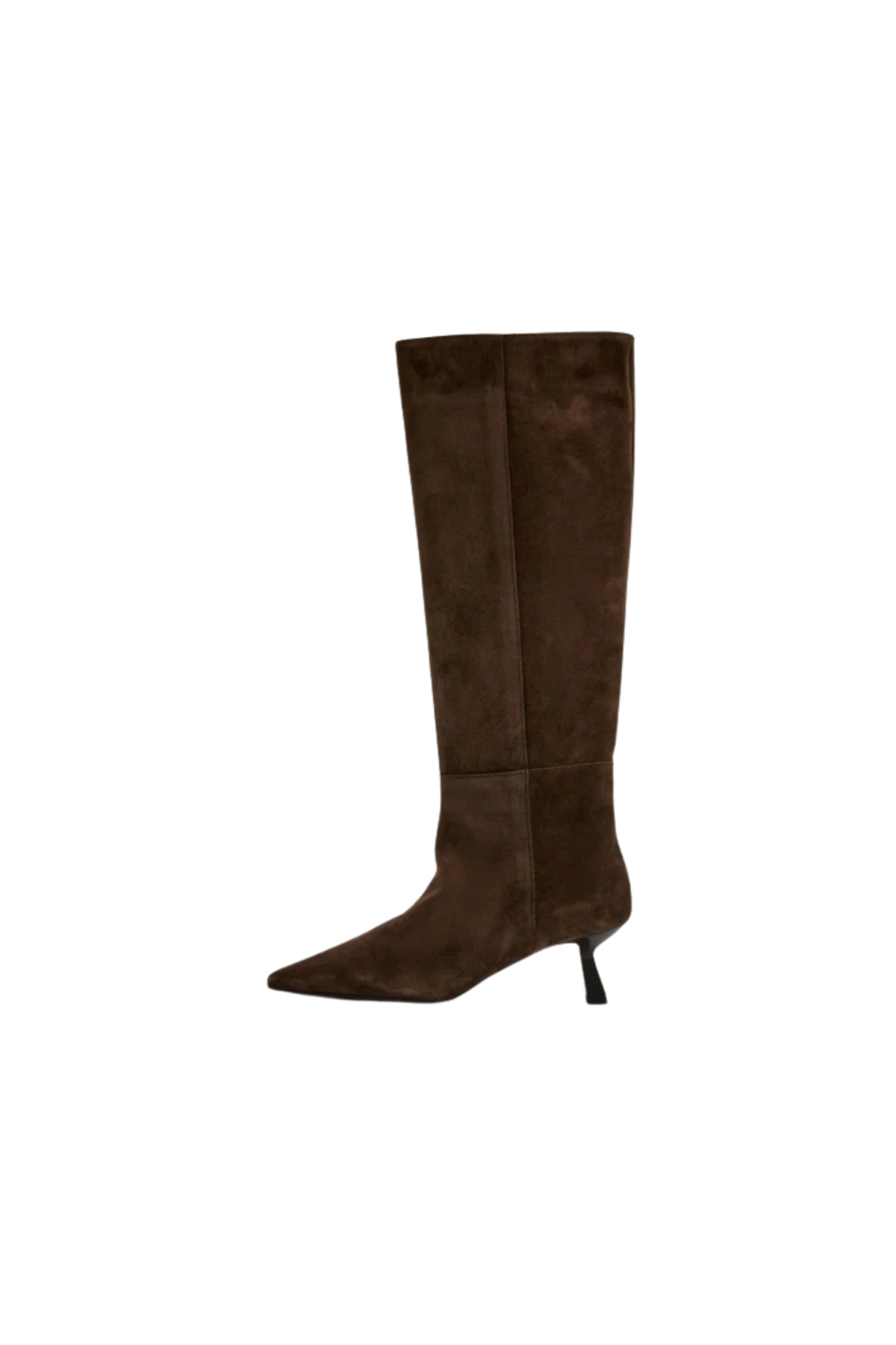 VIOLETTA LONG BOOTS - BROWN SUEDE