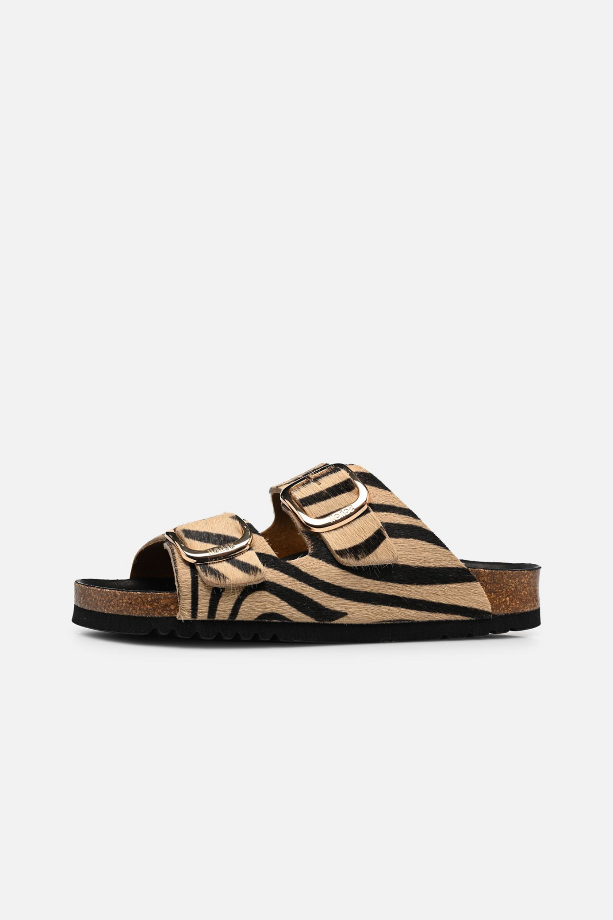 NOELLE WOMEN SANDAL - ZEBRA BEIGE/BLACK