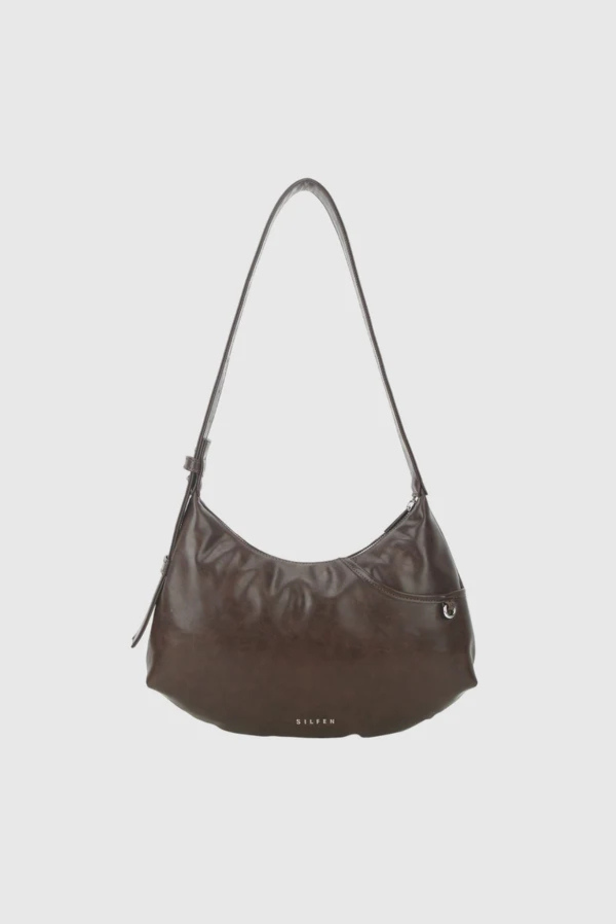 DEBBIE SHOULDER BAG - DARK BROWN