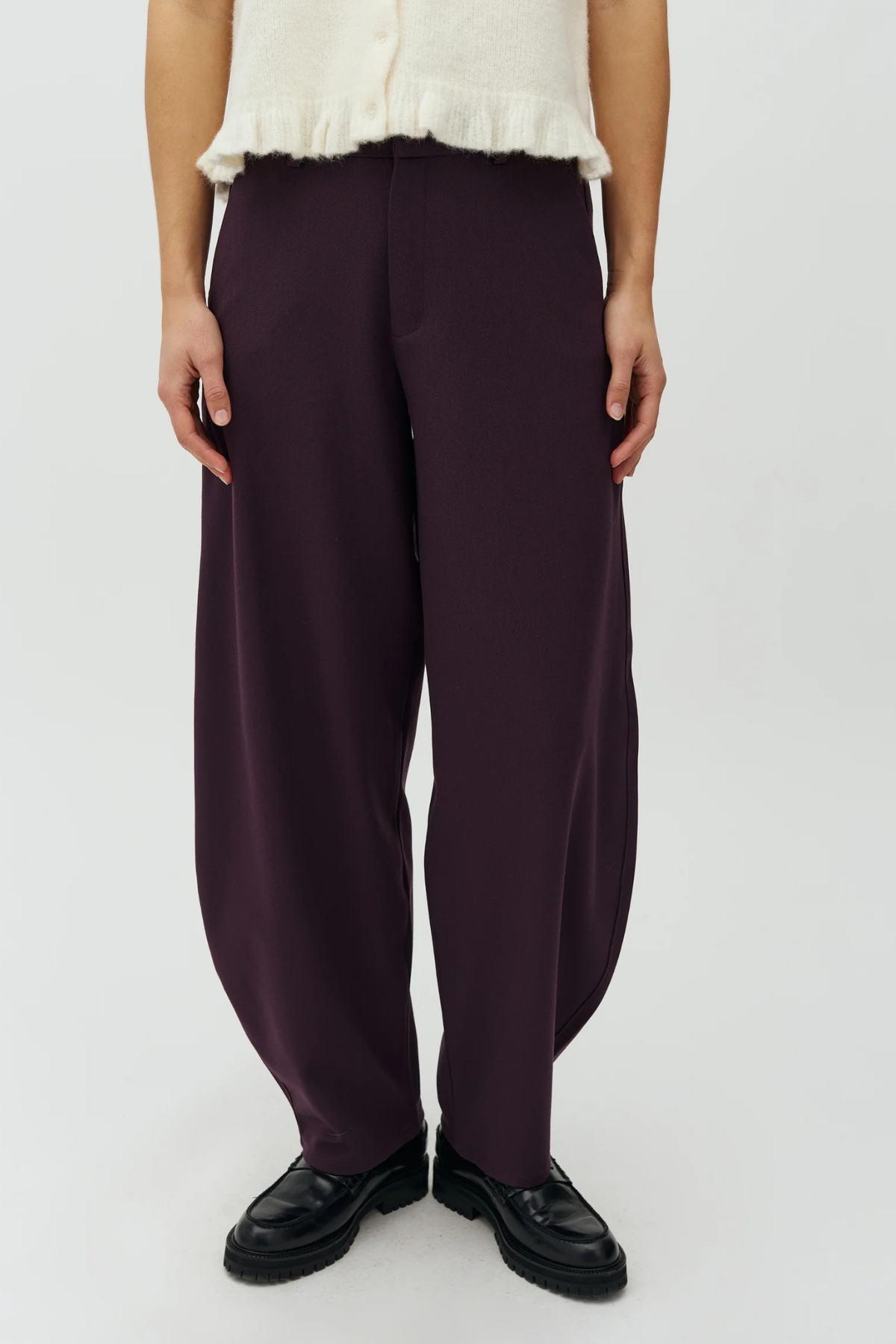 SILIRA KIKKO PANTS - DEEP PURPLE