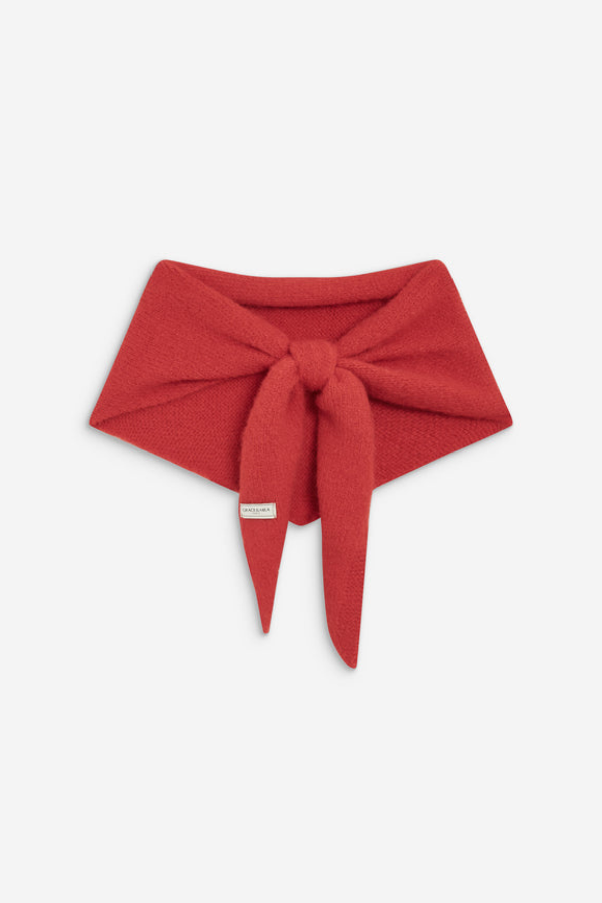 BONNIE TRIANGULAR SCARF - RED