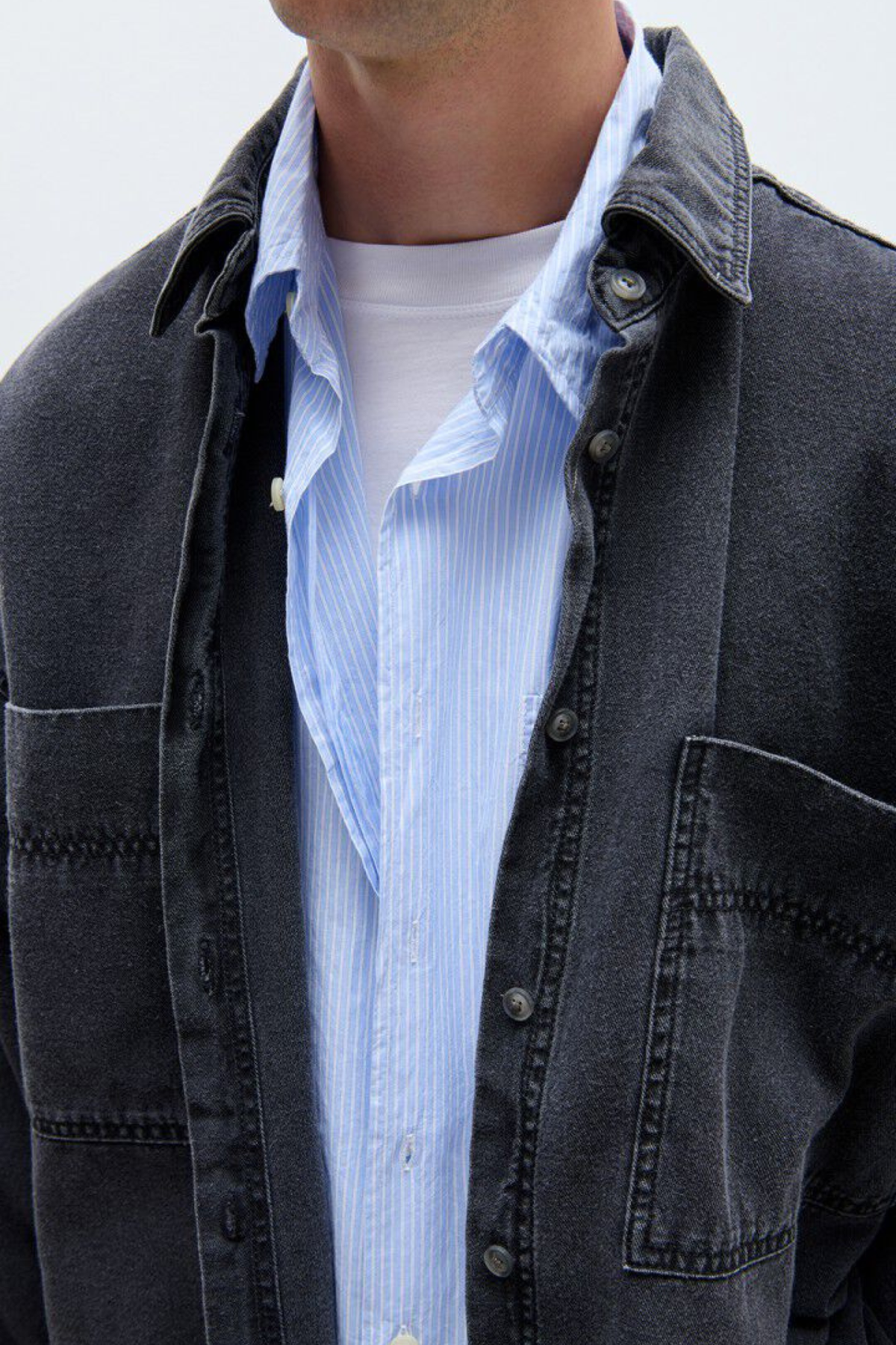 JAZY SHIRT MEN - BLACK