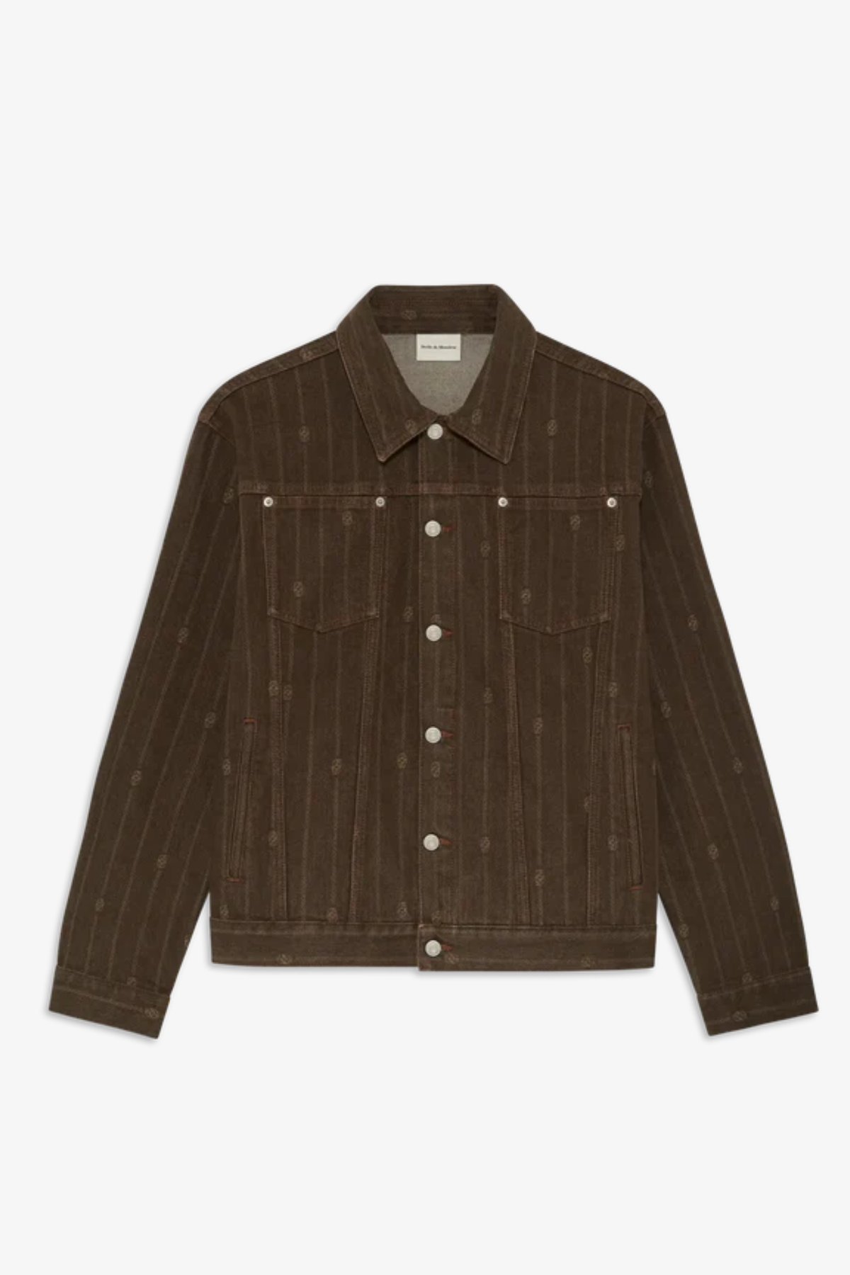MONOGRAM DENIM JACKET - BRUIN