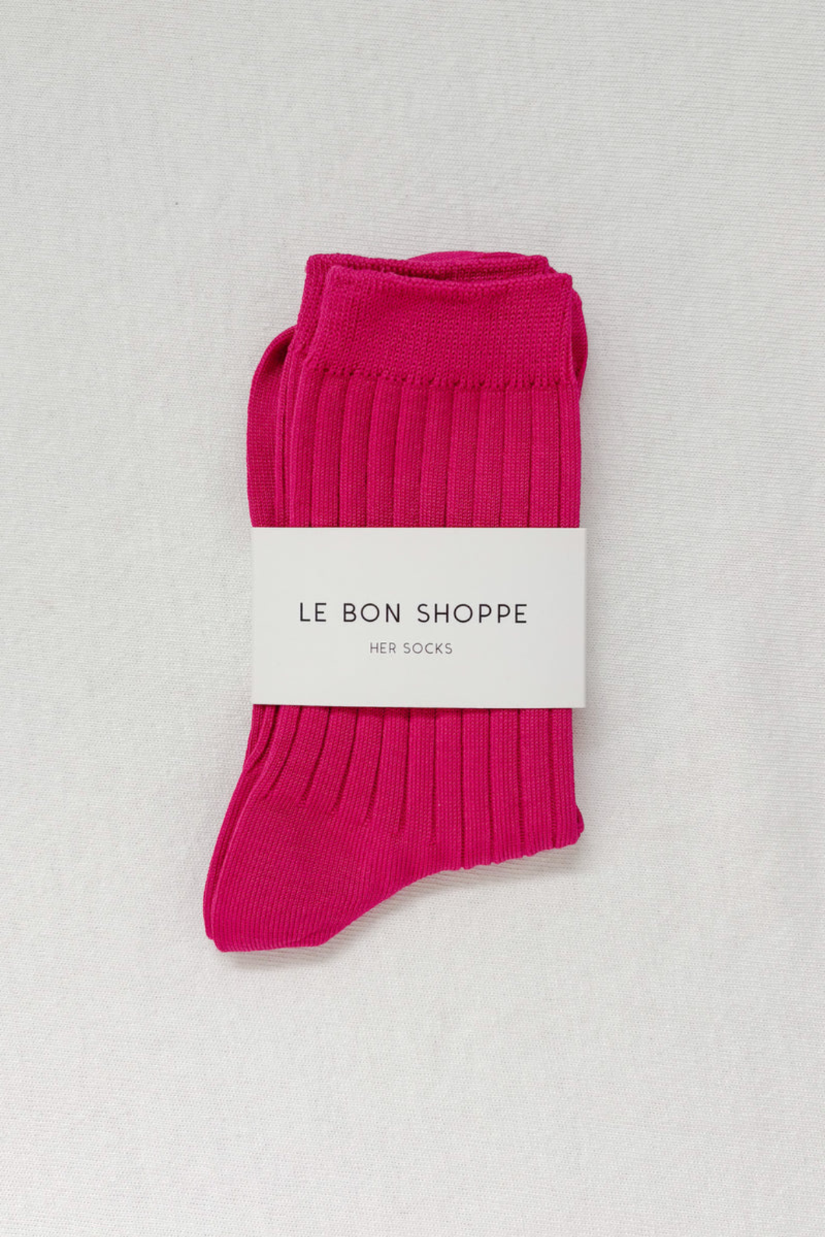 CHAUSSETTES FEMME MC COTON - FUCHSIA