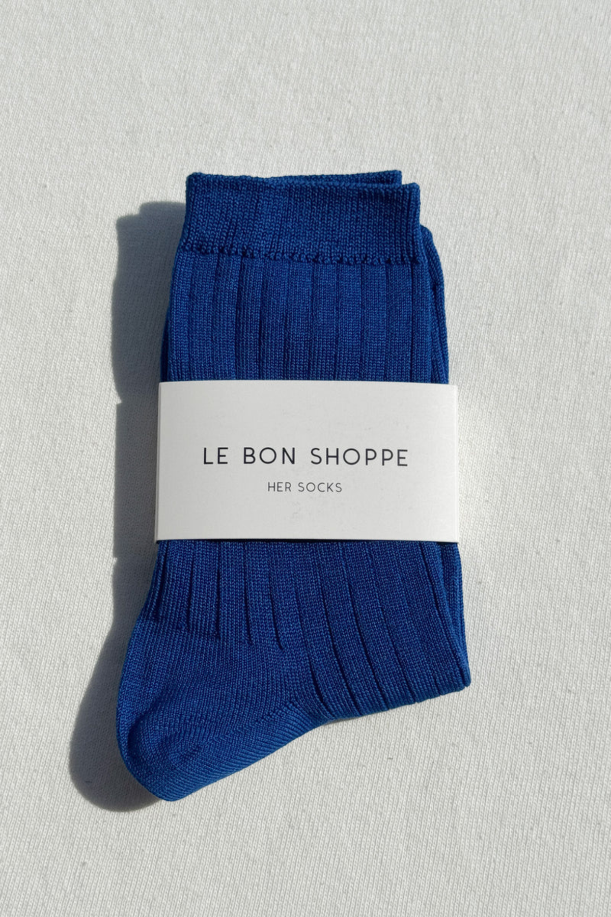 CHAUSSETTES HER MC COTON - COBALT