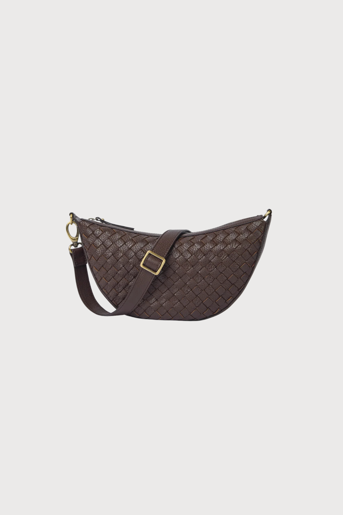 LEO MIDI - CHOCOLATE WOVEN SOFT GRAIN