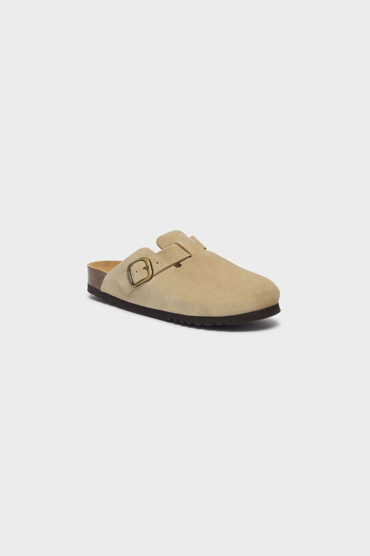 FAE WOMEN SANDAL SUEDE - BEIGE