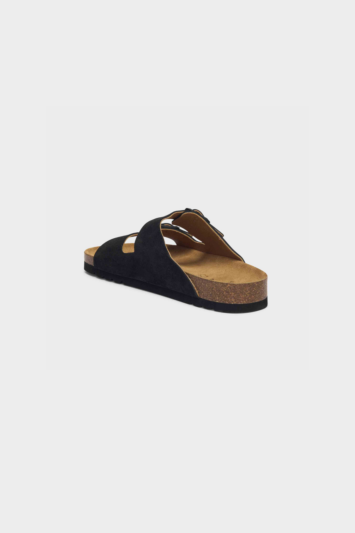 JULIEN MEN SANDAL SUEDE - BLACK