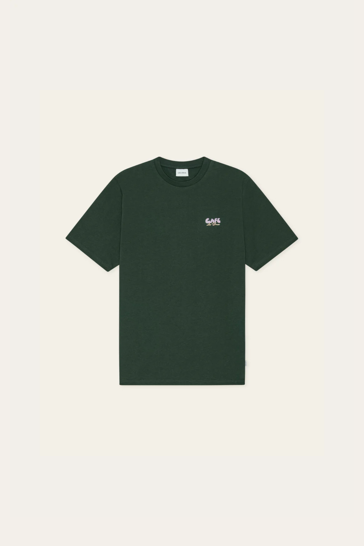 T-SHIRT CAFÉ - VERT SAPIN