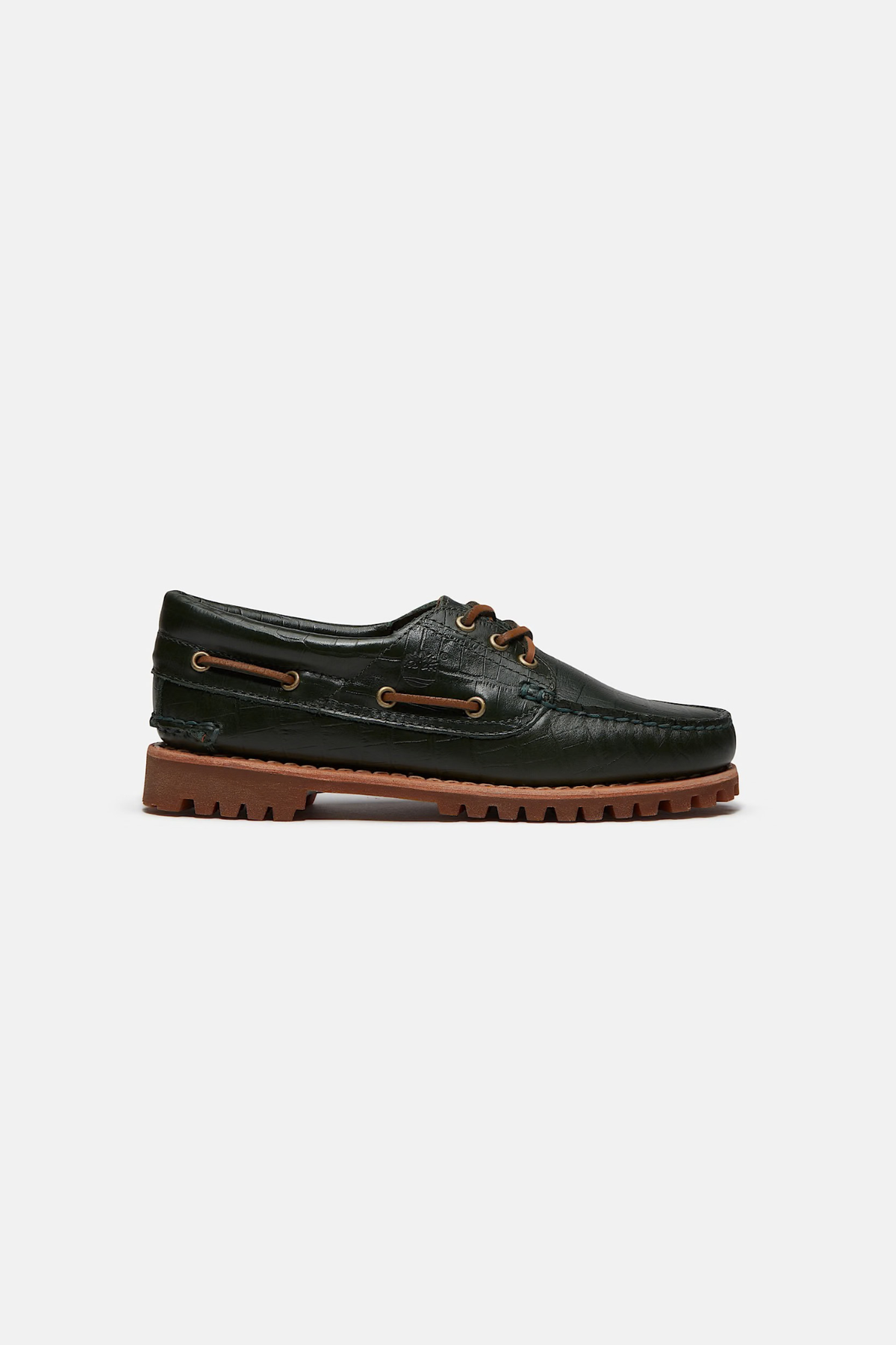 BOAT WOMEN SHOES - DARK GREEN