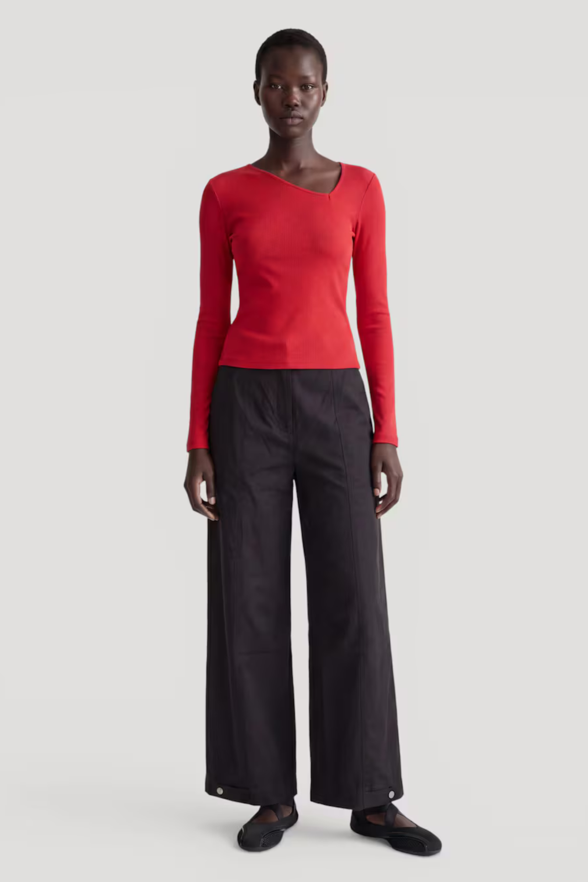 RUFINA LONGSLEEVE - BARBADOS CHERRY