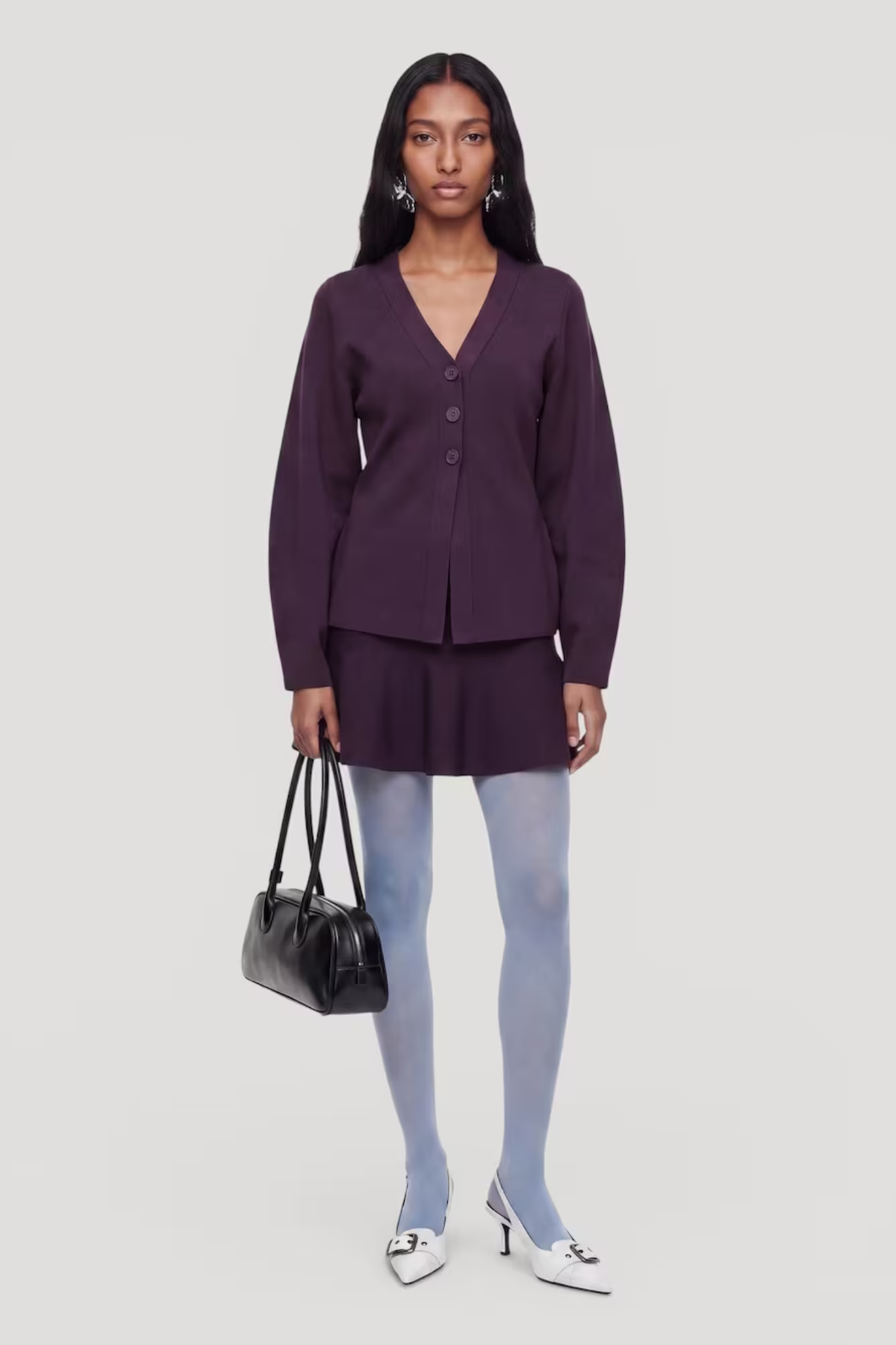 KENDAL CARDIGAN - PLUM PERFECT