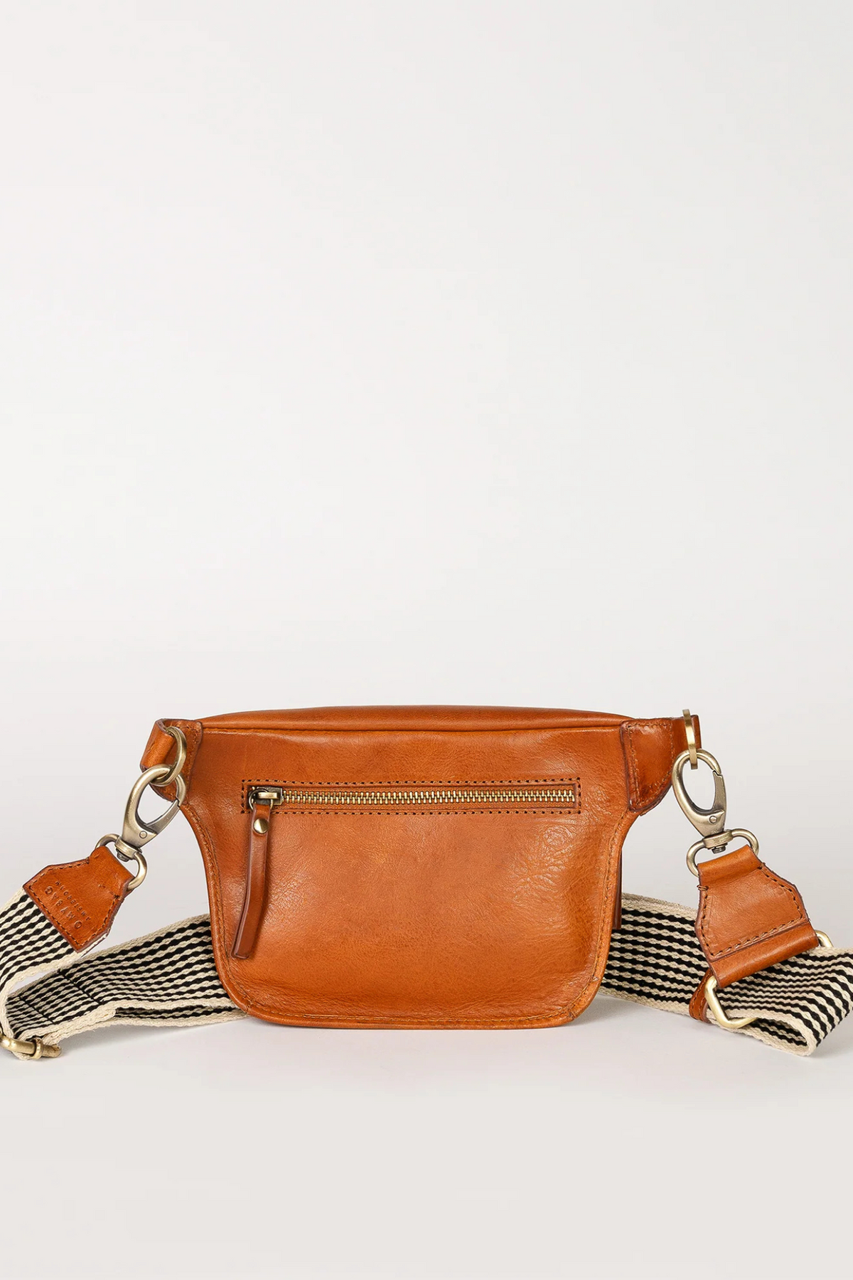 BECK'S BUM BAG - COGNAC STROMBOLI LEATHER