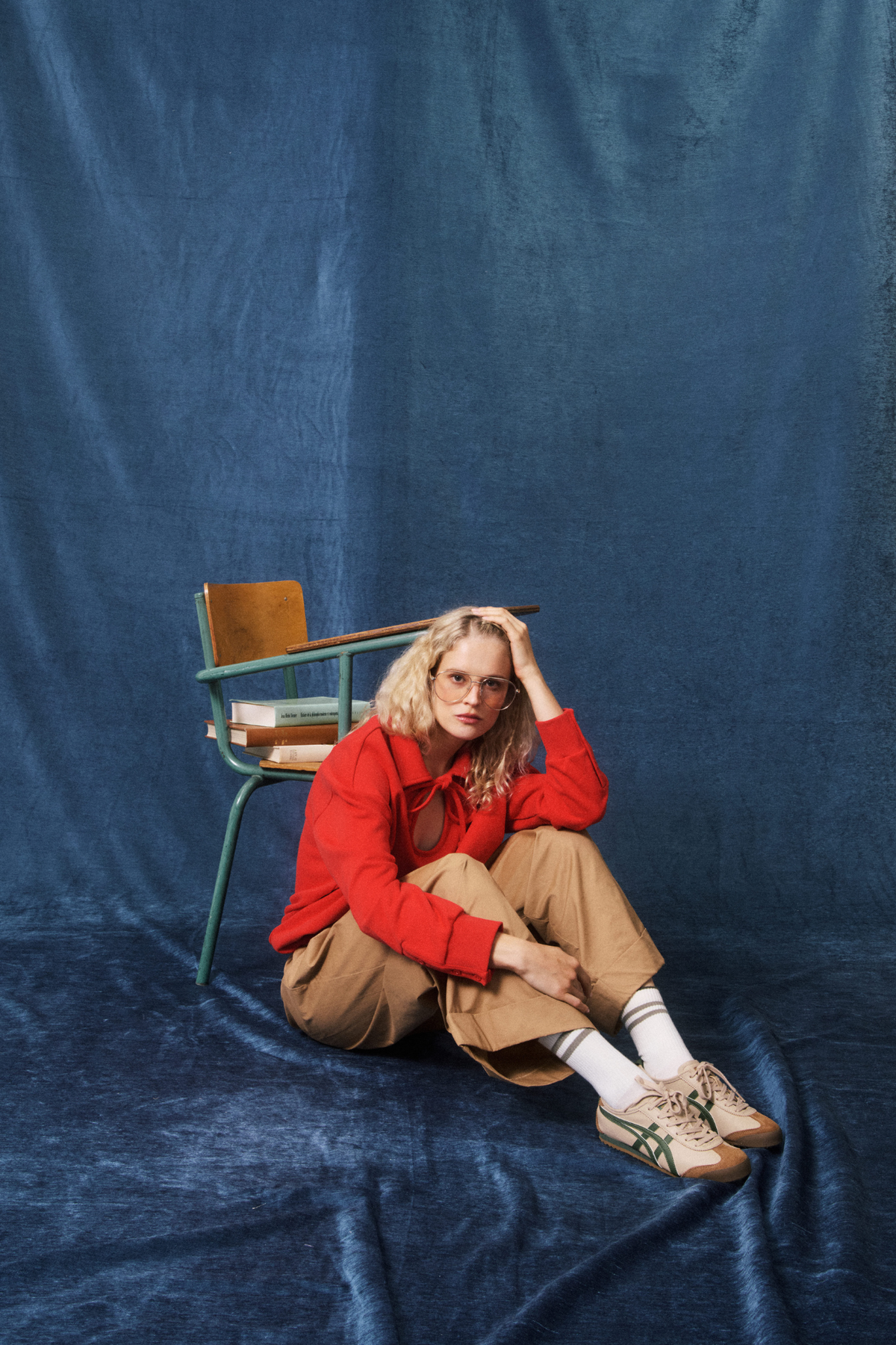 SWEAT-SHIRT BILLIE - ROUGE