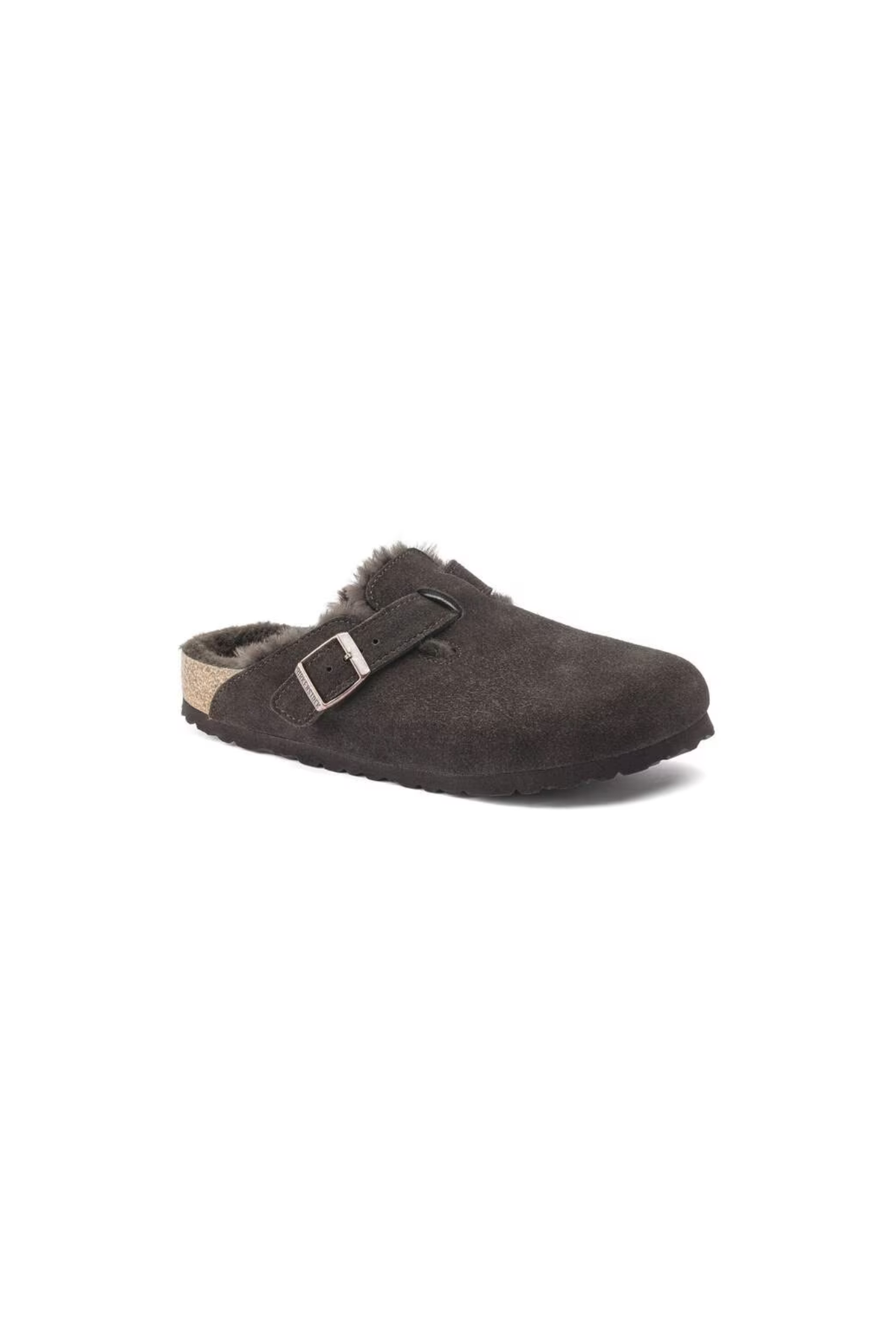 BOSTON VL/SHEARLING DAMES SANDALEN - MOCCA