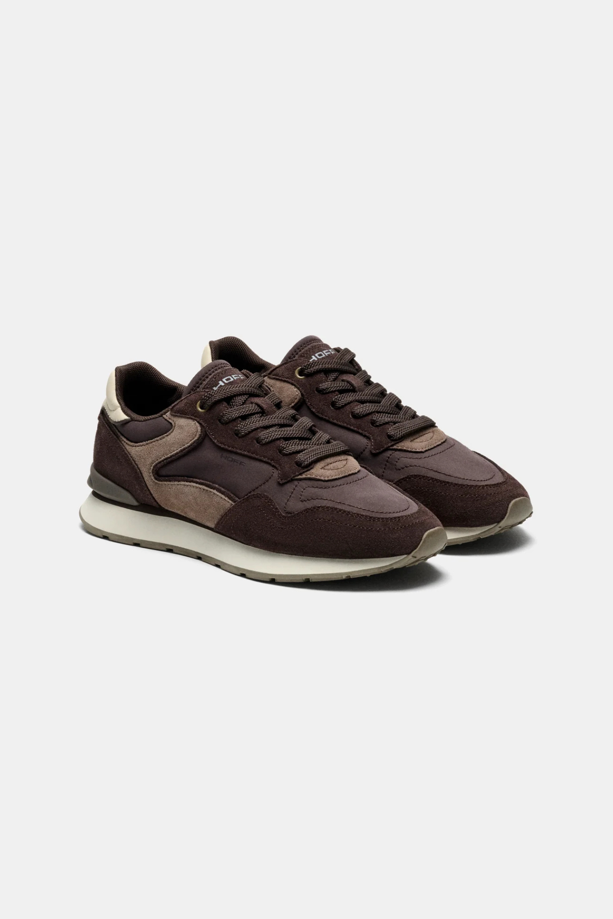CITY DAMES SNEAKERS - CHOCOLADE