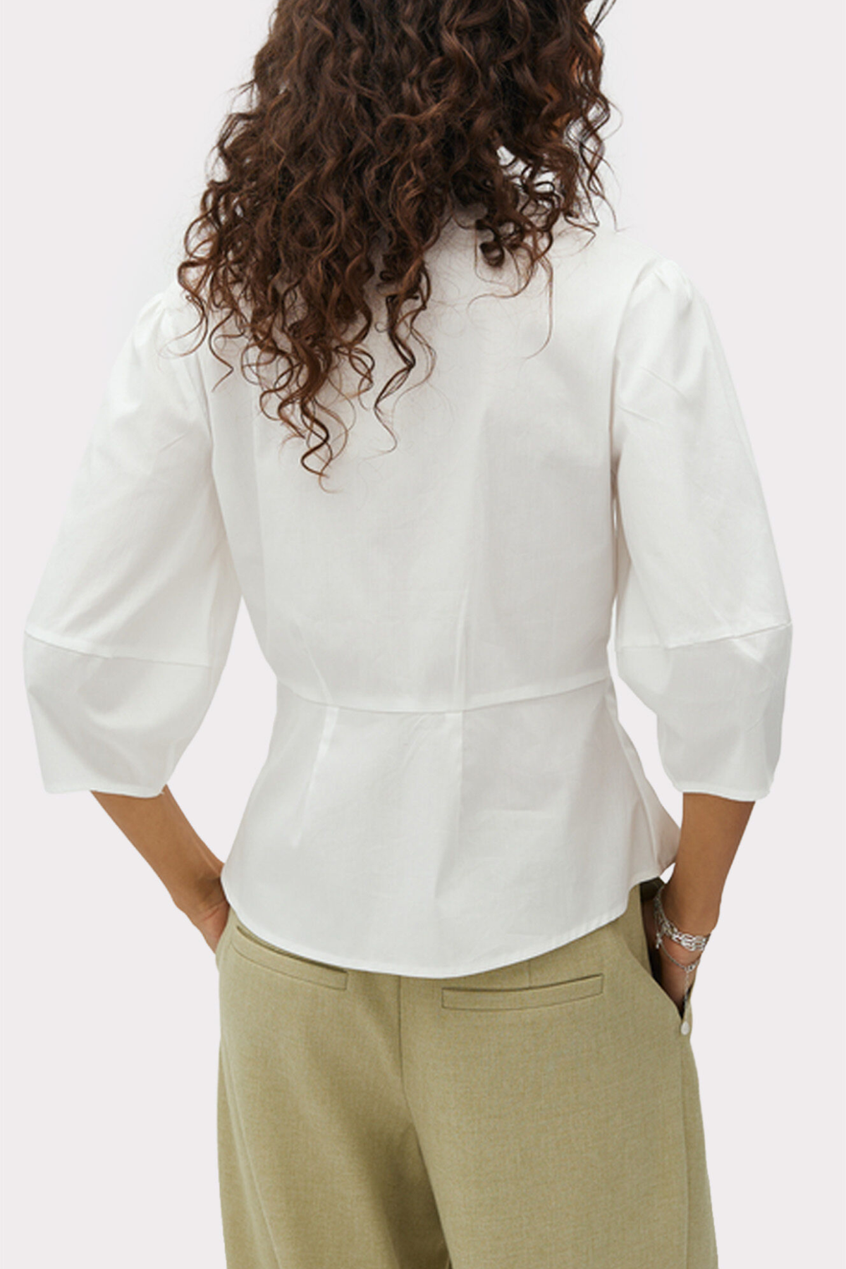 SEVERINA LIESL BLOUSE - WIT