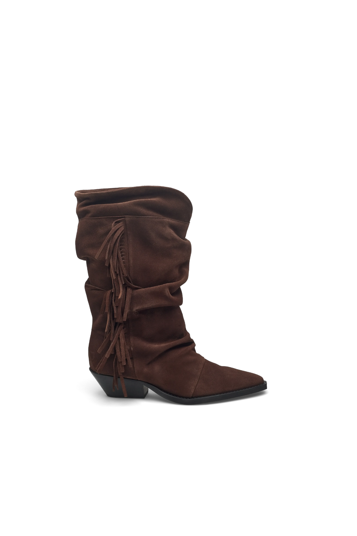GALE BOOTS - BROWN SUEDE