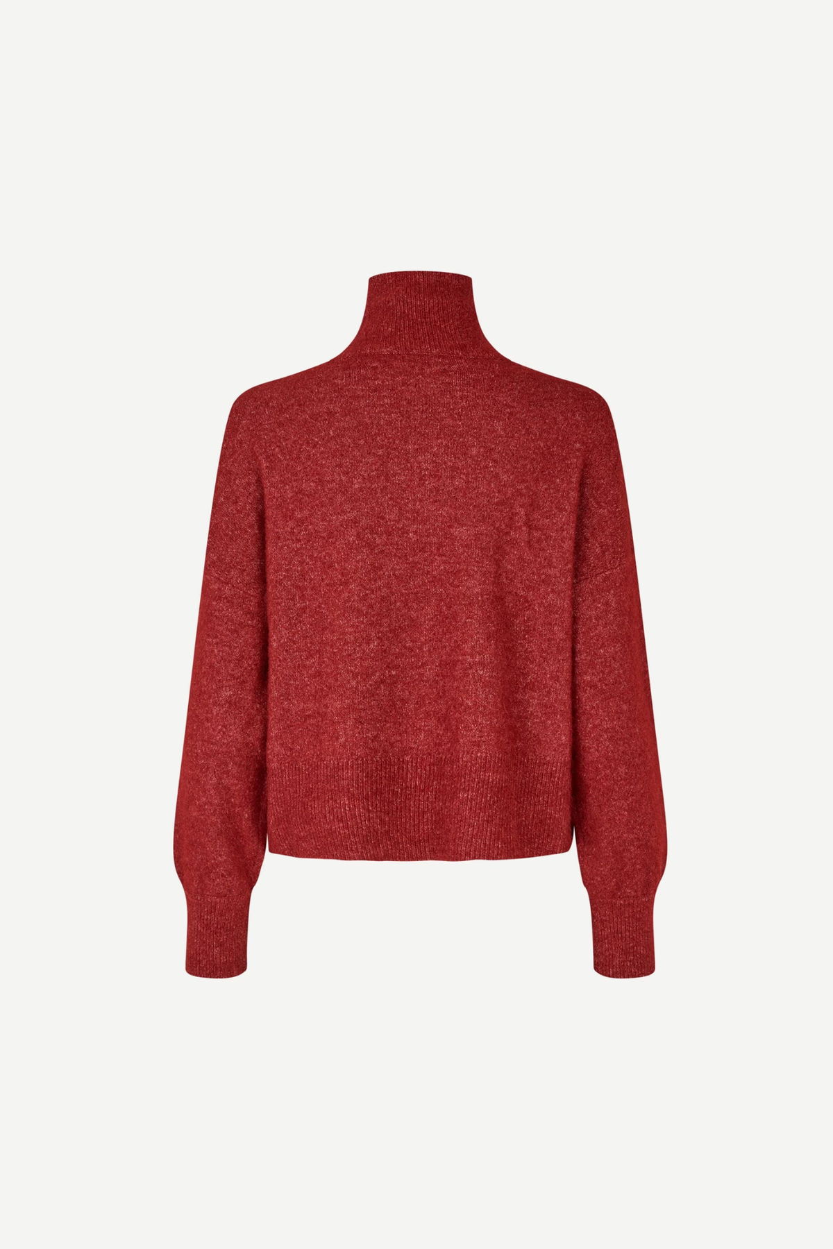 NOLA T-NECK KNITWEAR - SUN-DRIED TOMATO