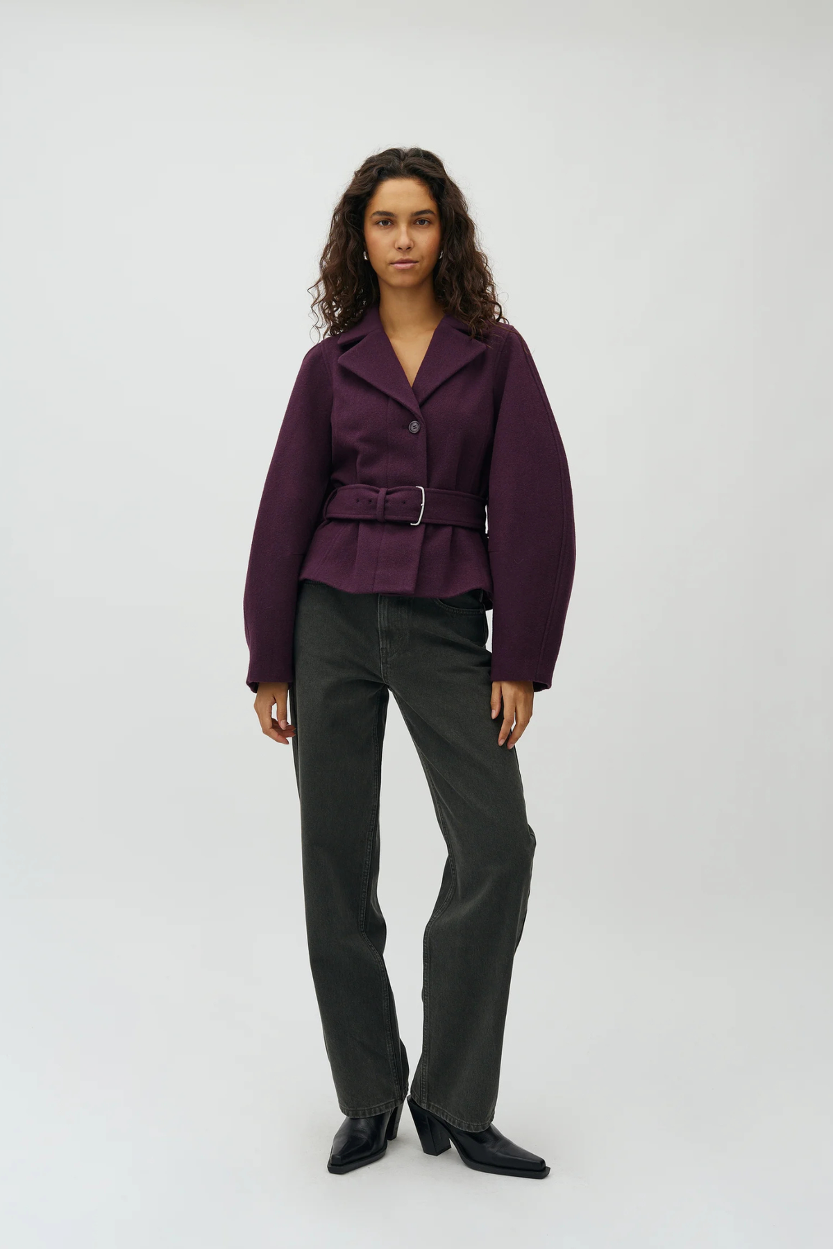 SARO SIANA JACKET - DEEP PURPLE